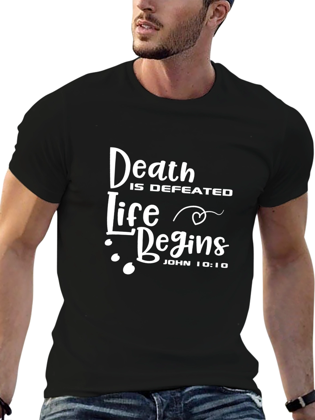 Death is Defeated Life Begins T-Shirt