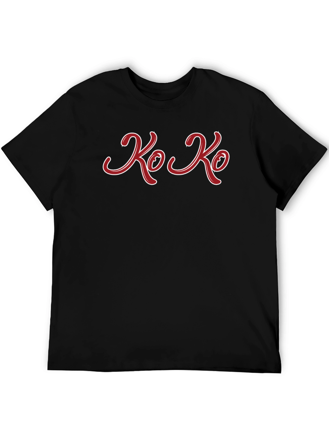 Ko Ko Graphic Tee - Stylish Black T-Shirt