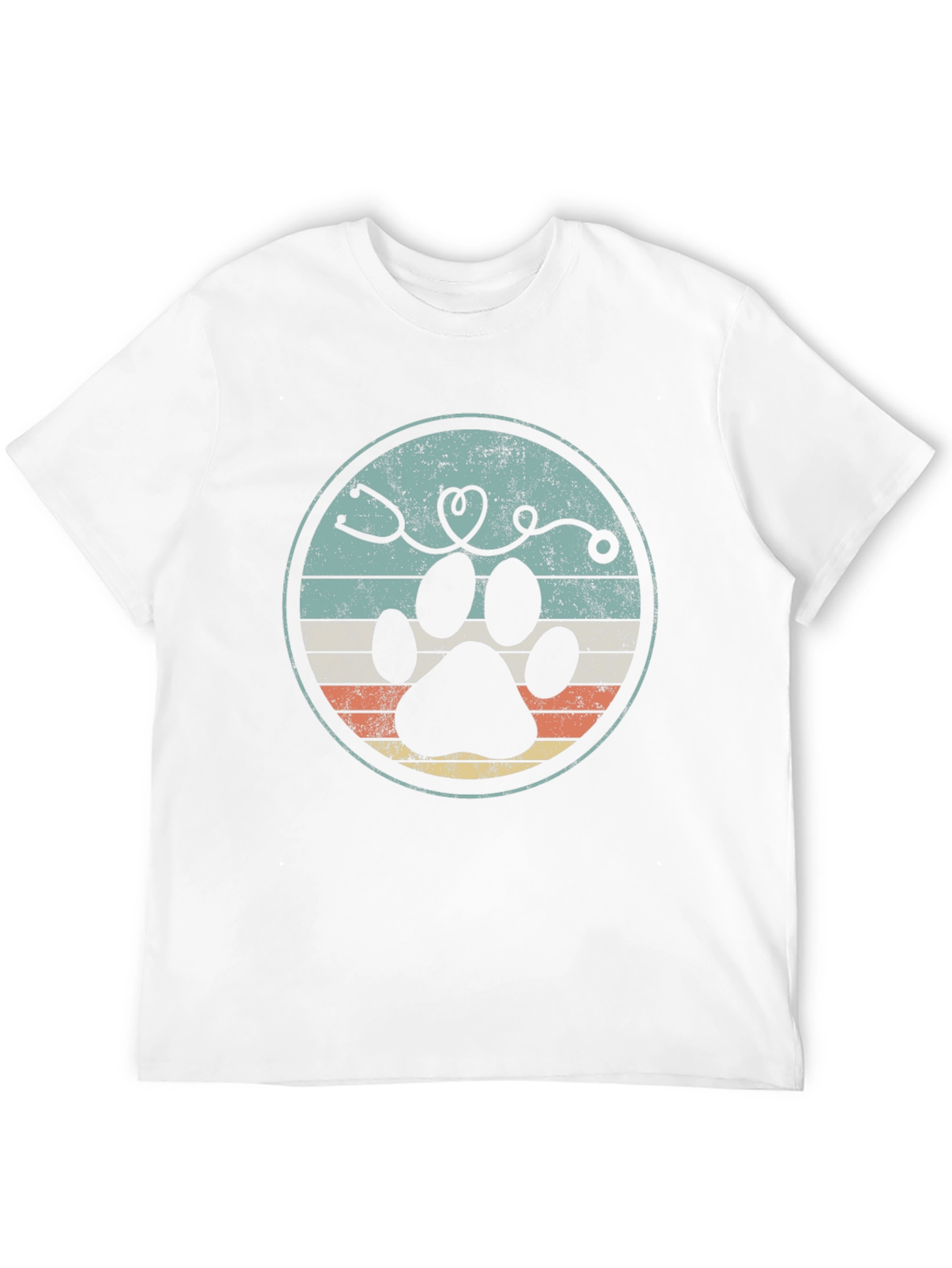 Vet Paw Print T-Shirt