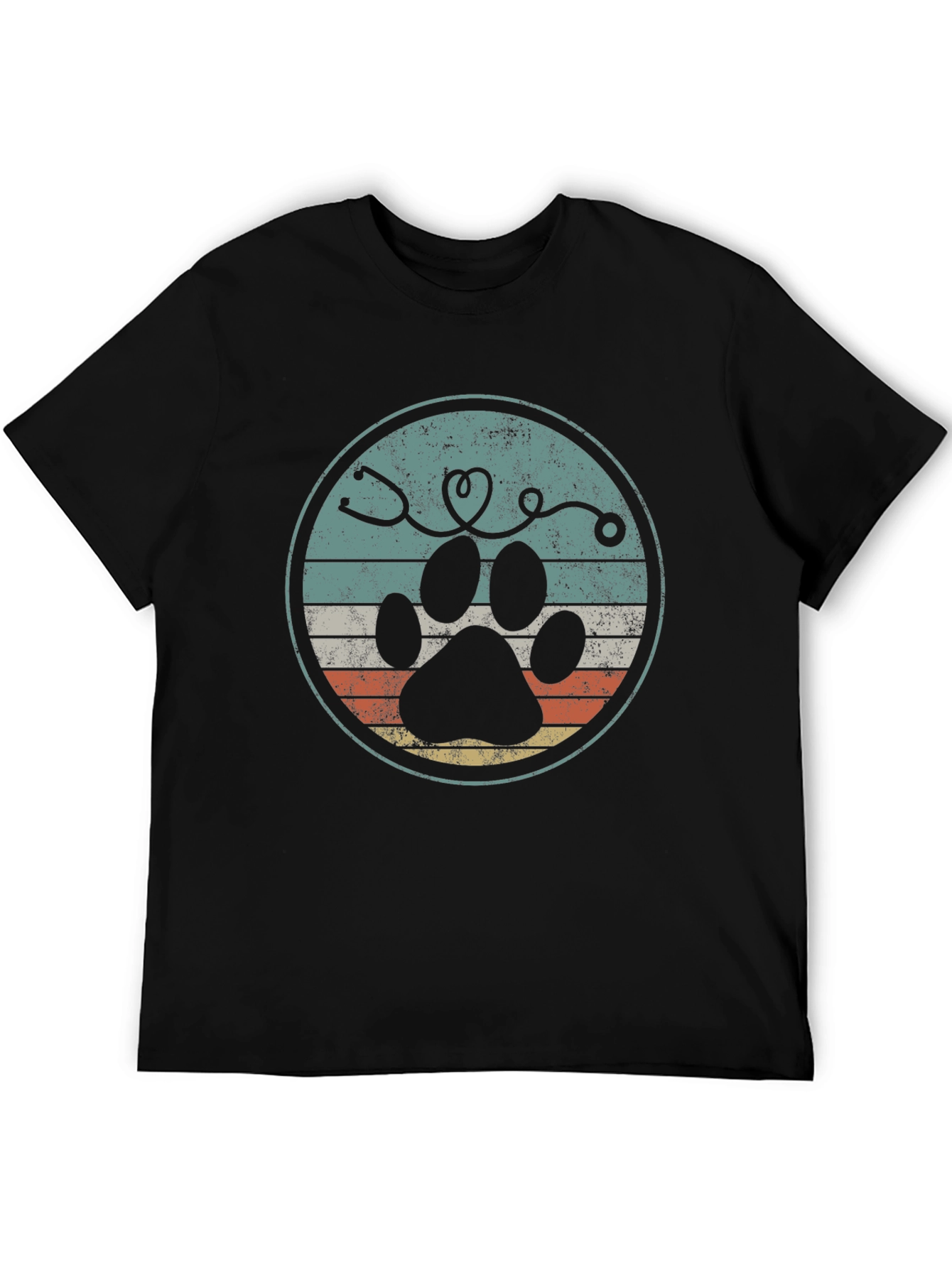 Vet Paw Print T-Shirt