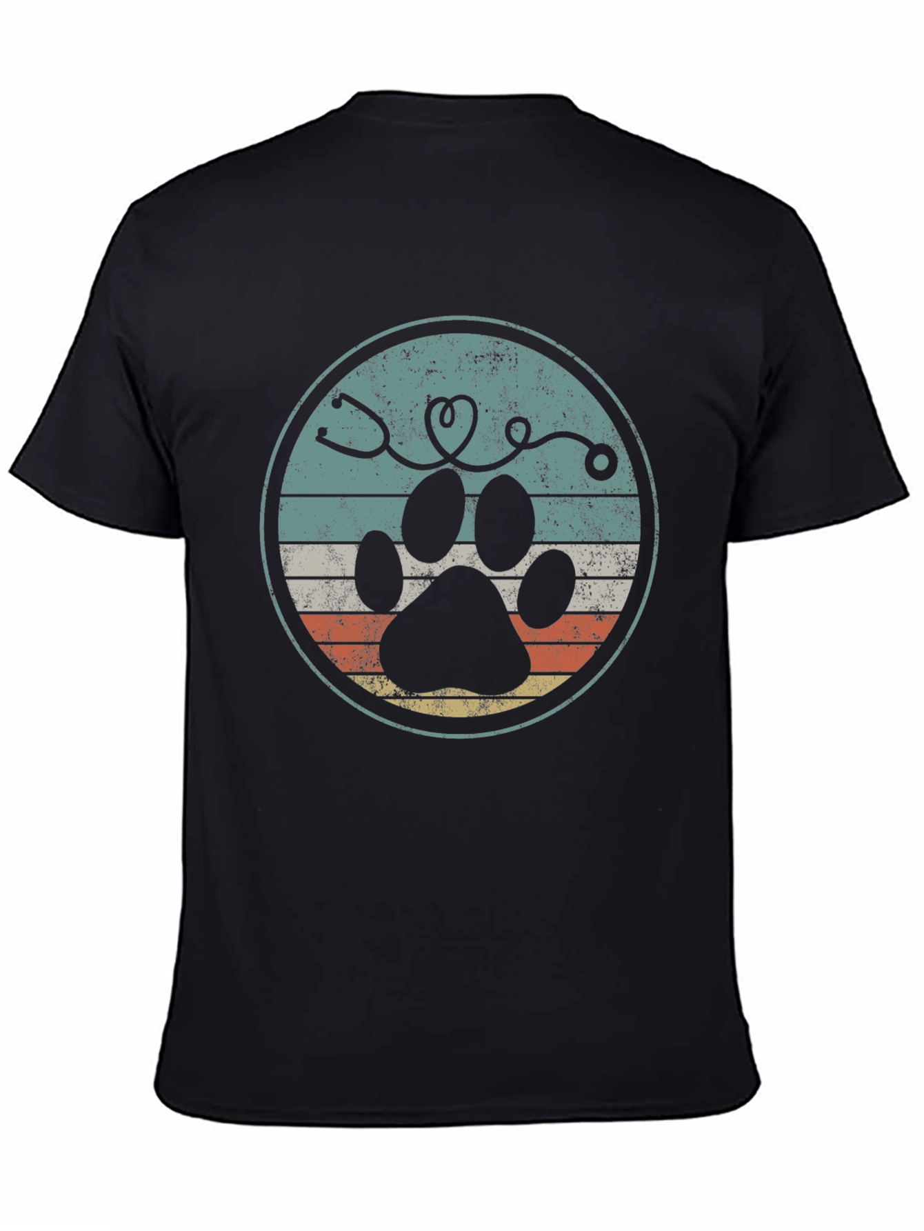 Vet Paw Print T-Shirt