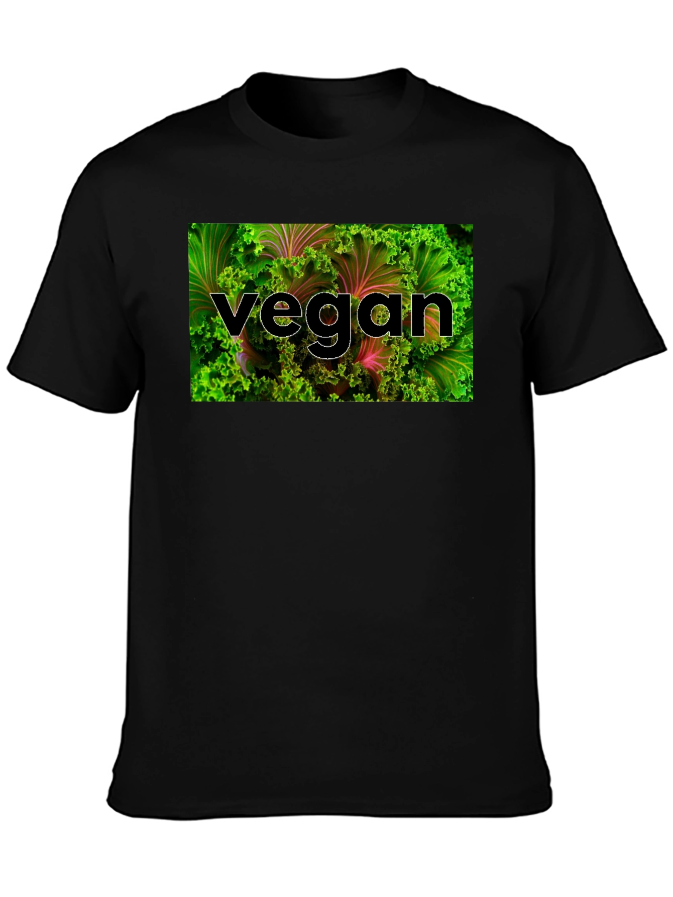 Vegan Lettuce Graphic T-Shirt - Organic & Stylish