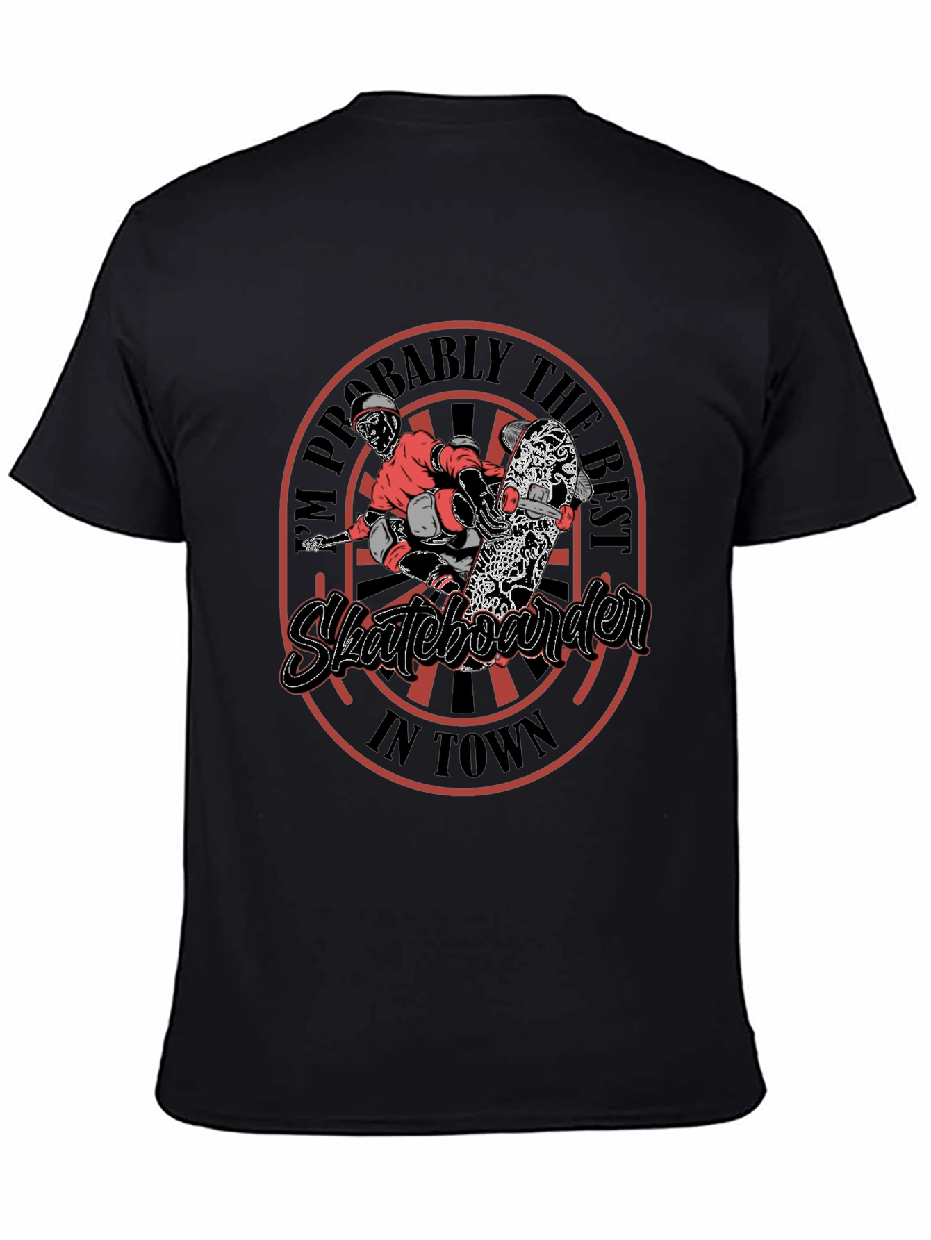 Skateboarder Graphic T-Shirt - Best in Town