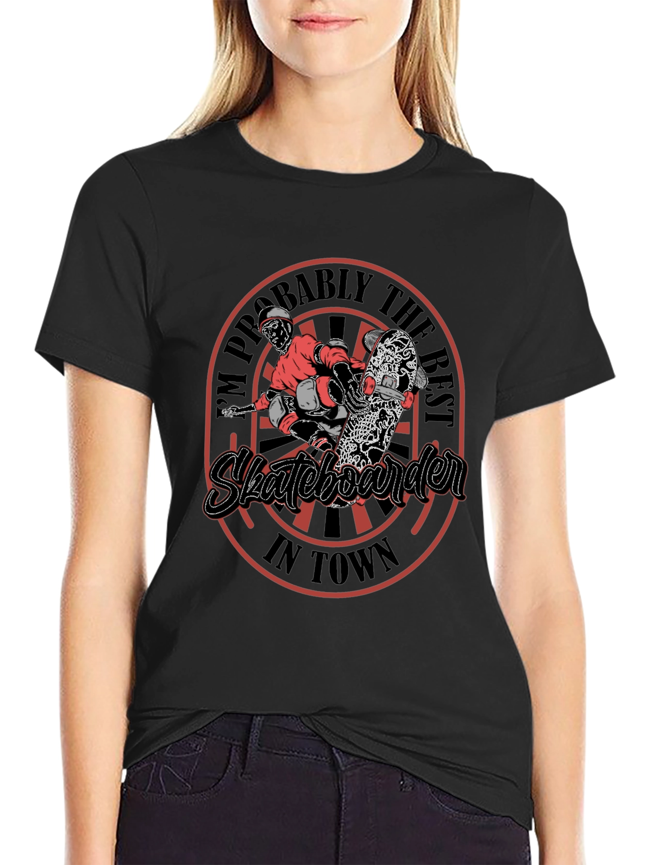 Skateboarder Graphic T-Shirt - Best in Town