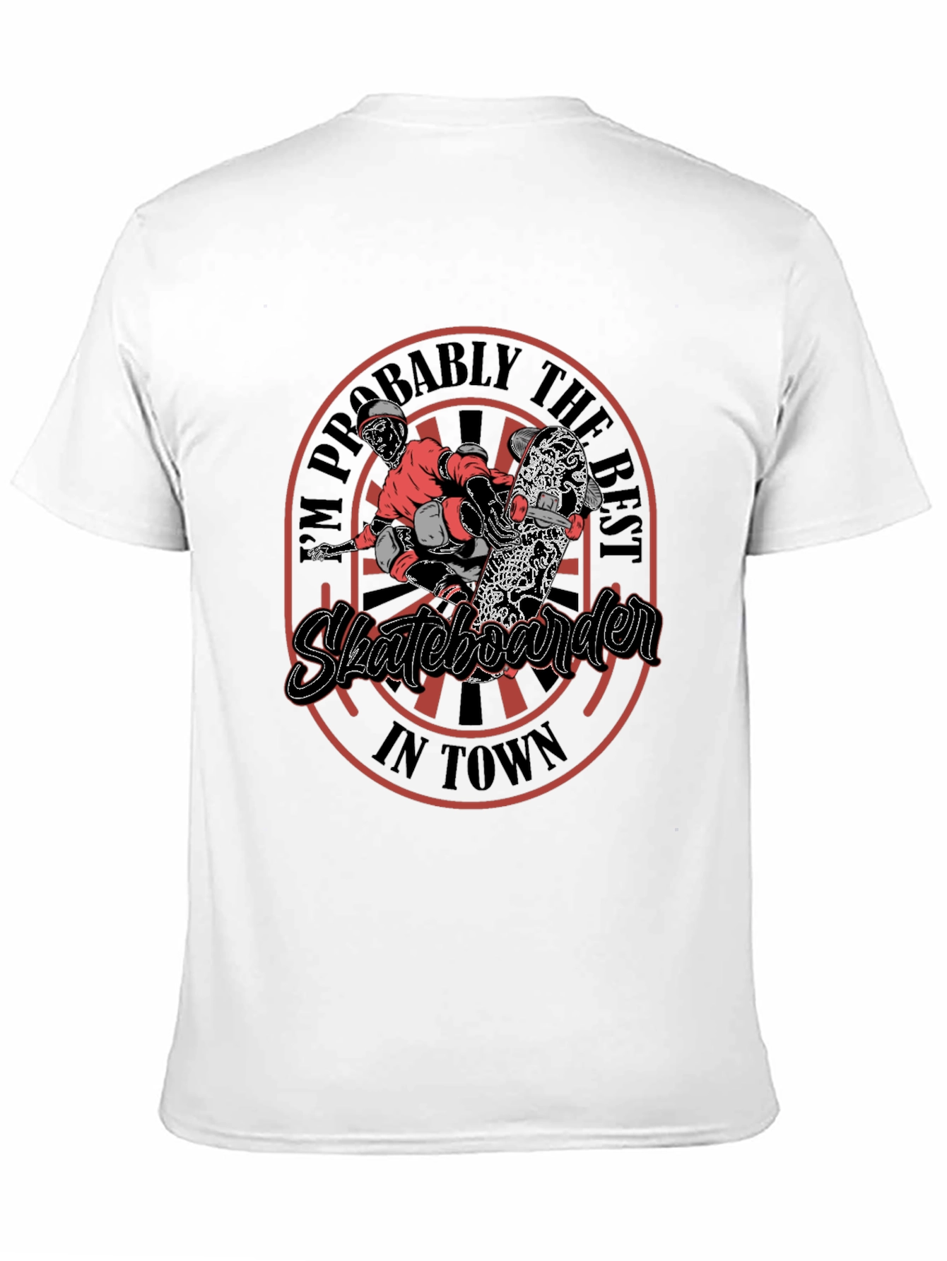 Skateboarder Graphic T-Shirt - Best in Town