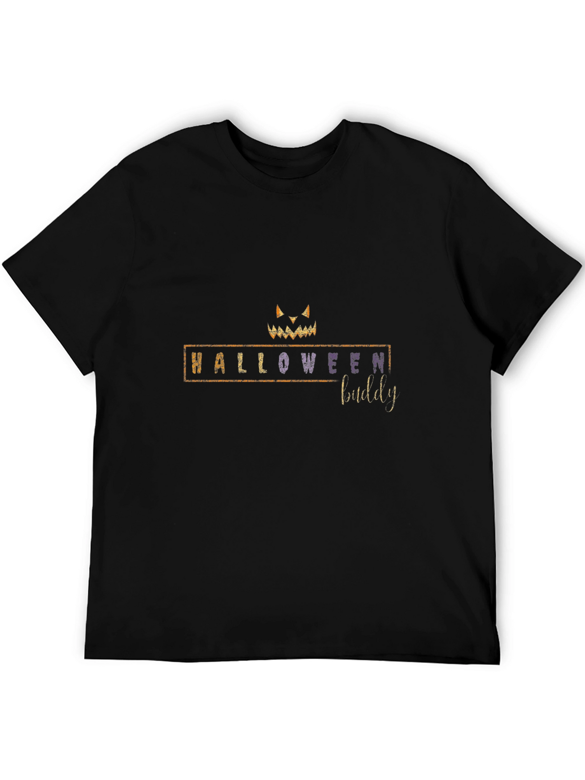 Halloween Buddy Black T-Shirt