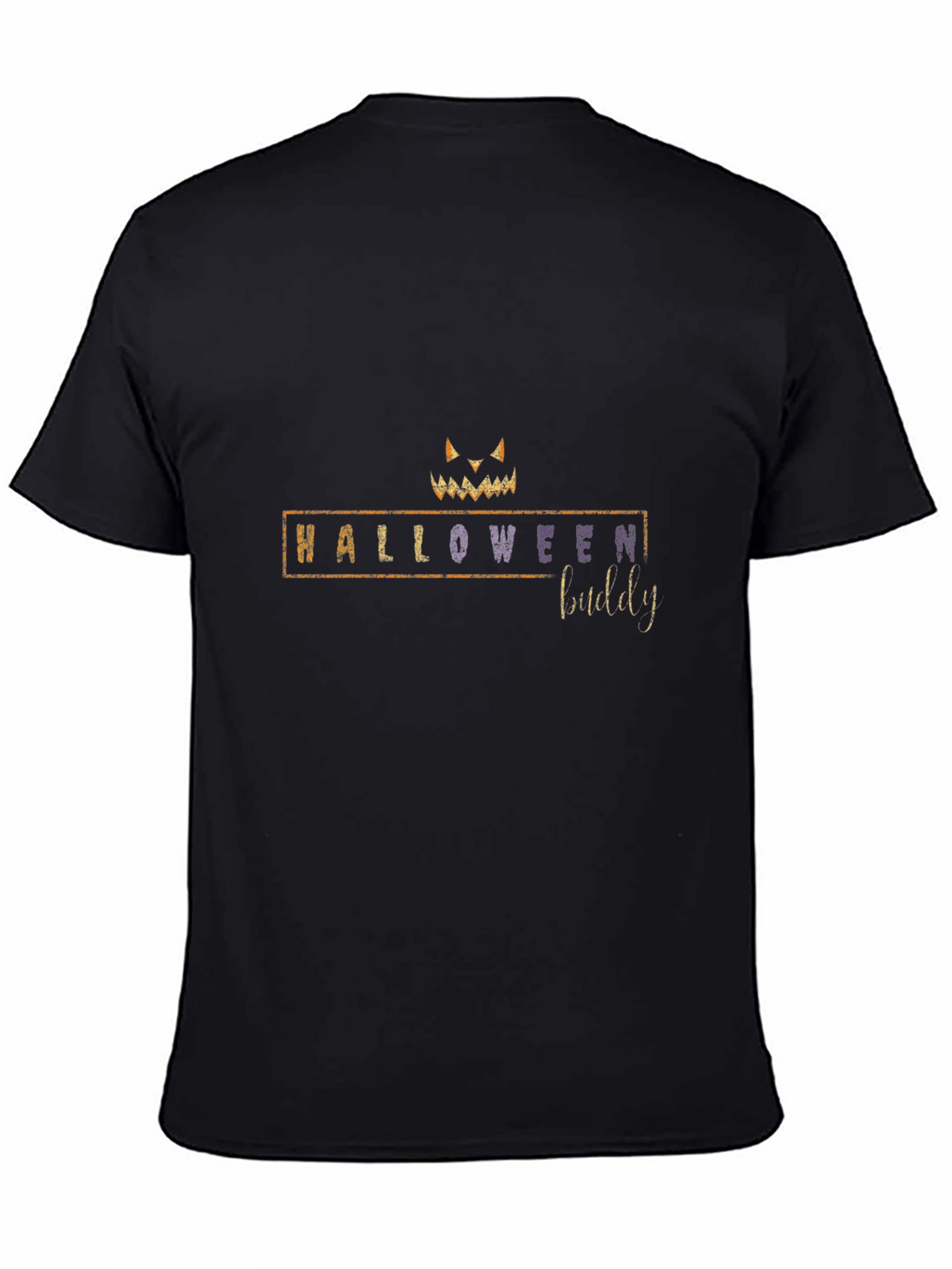 Halloween Buddy Black T-Shirt