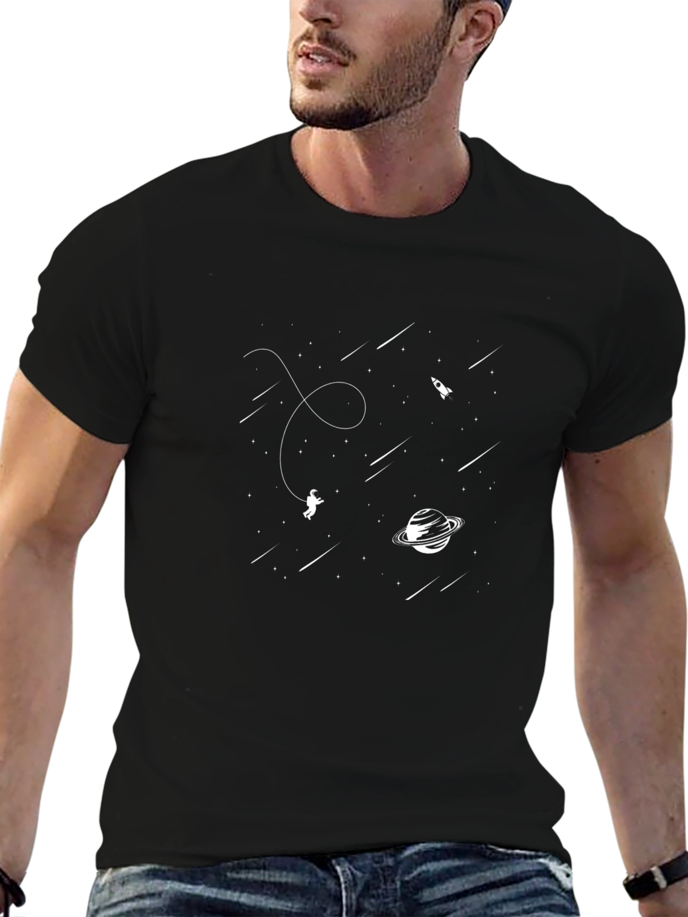 Cosmic Explorer Tee - Space Print
