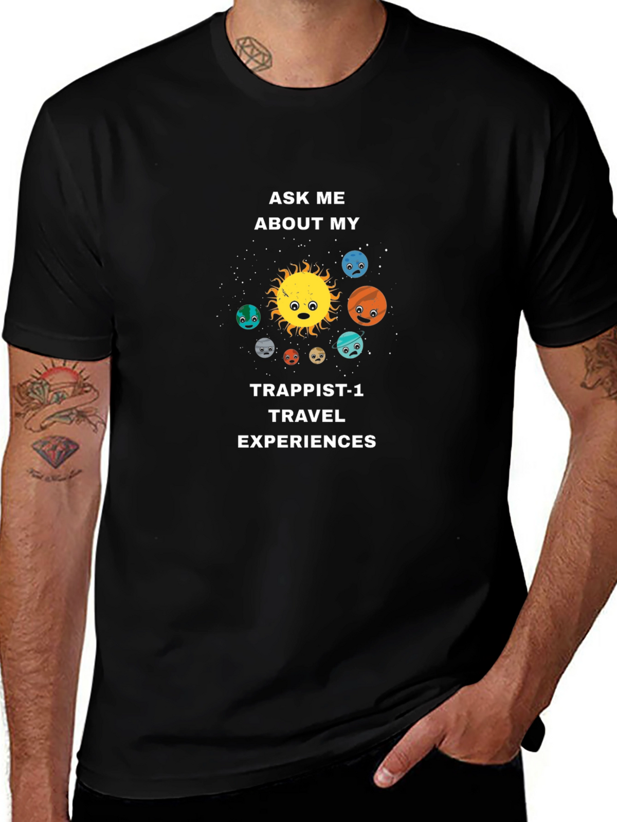 Trappist-1 Travel T-Shirt