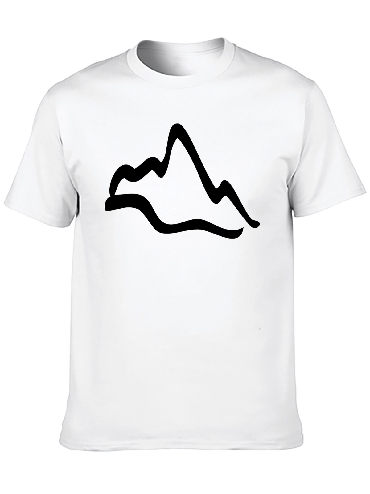 Mountain Graphic Black T-Shirt - Adventure Ready