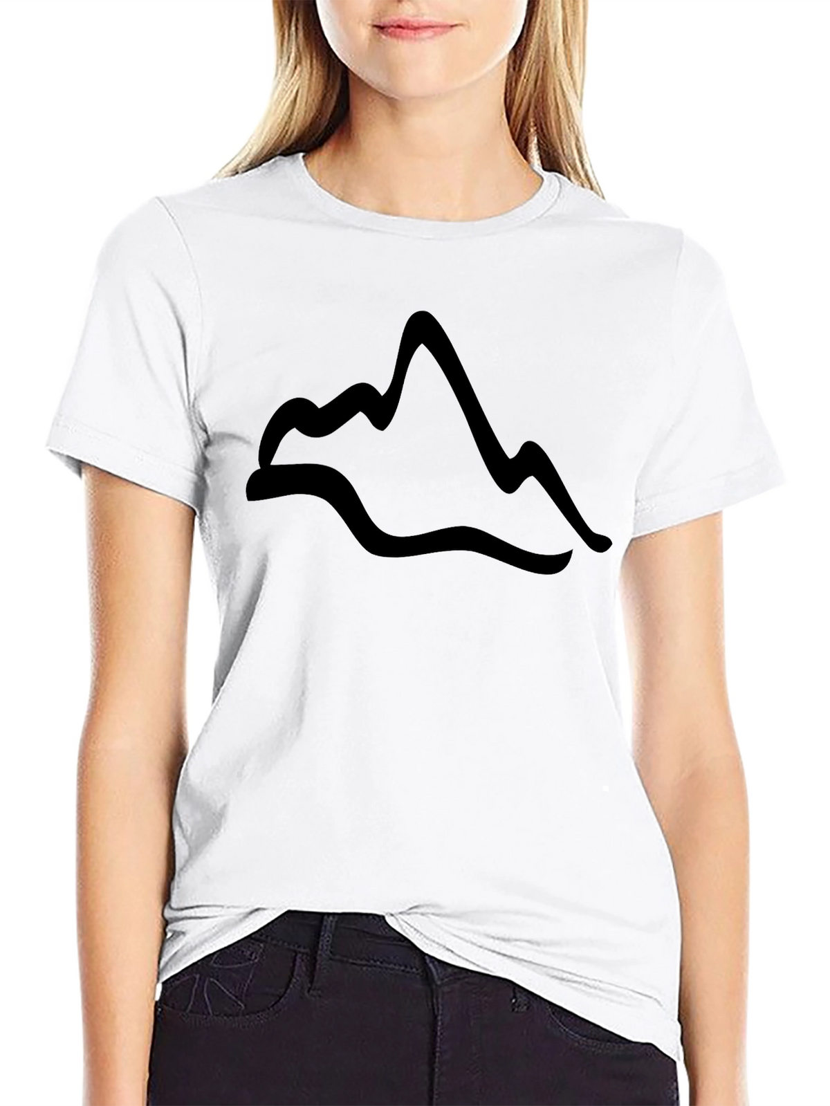 Mountain Graphic Black T-Shirt - Adventure Ready