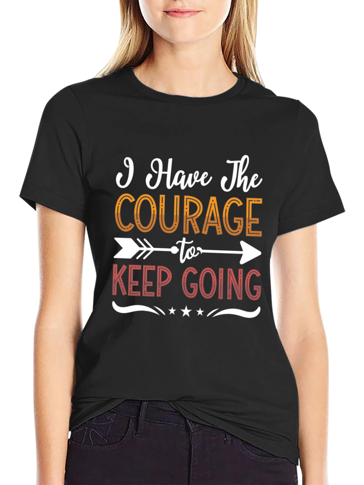 Courage to Keep Going Graphic Tee