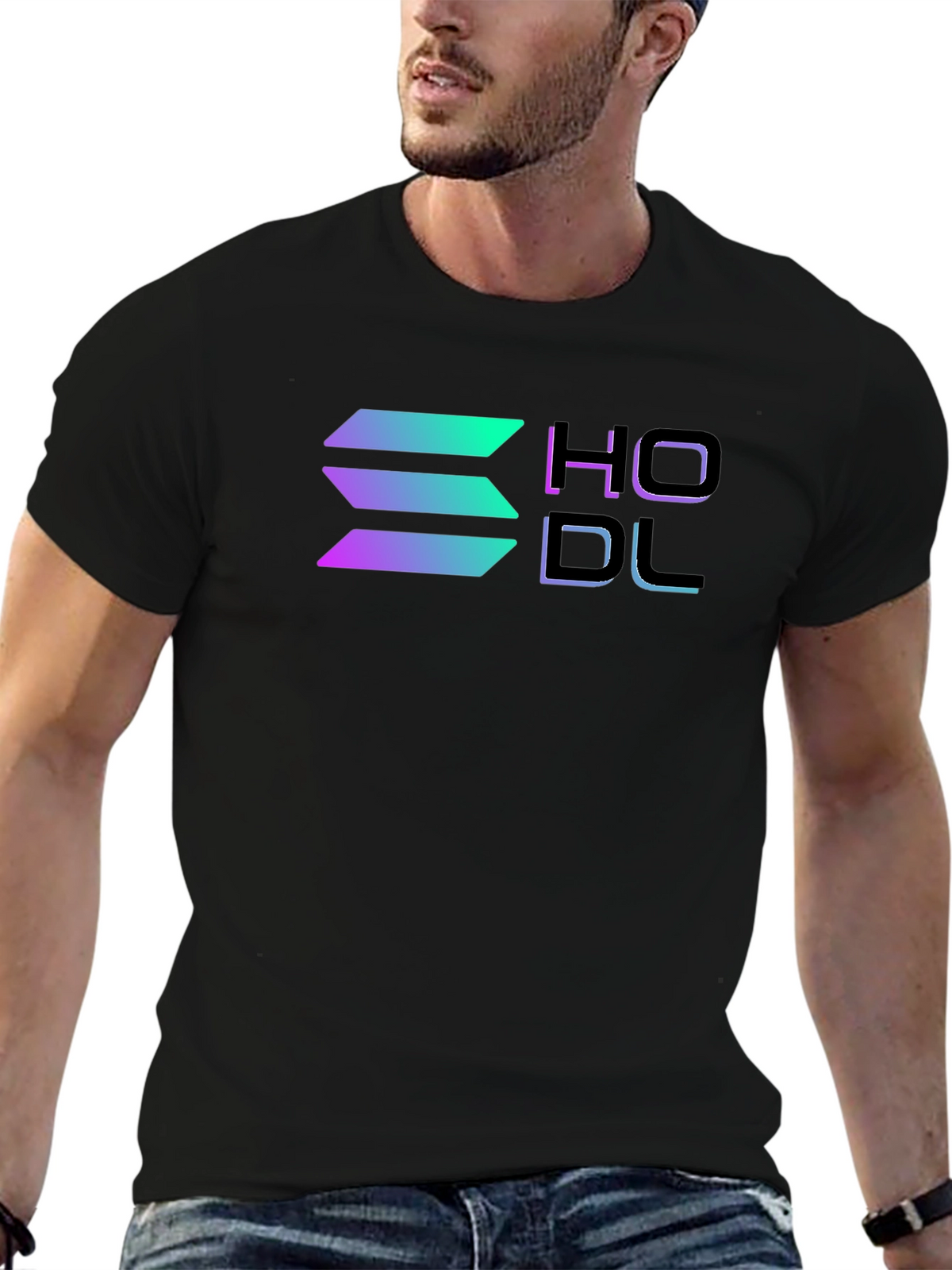 HODL Crypto Black T-Shirt