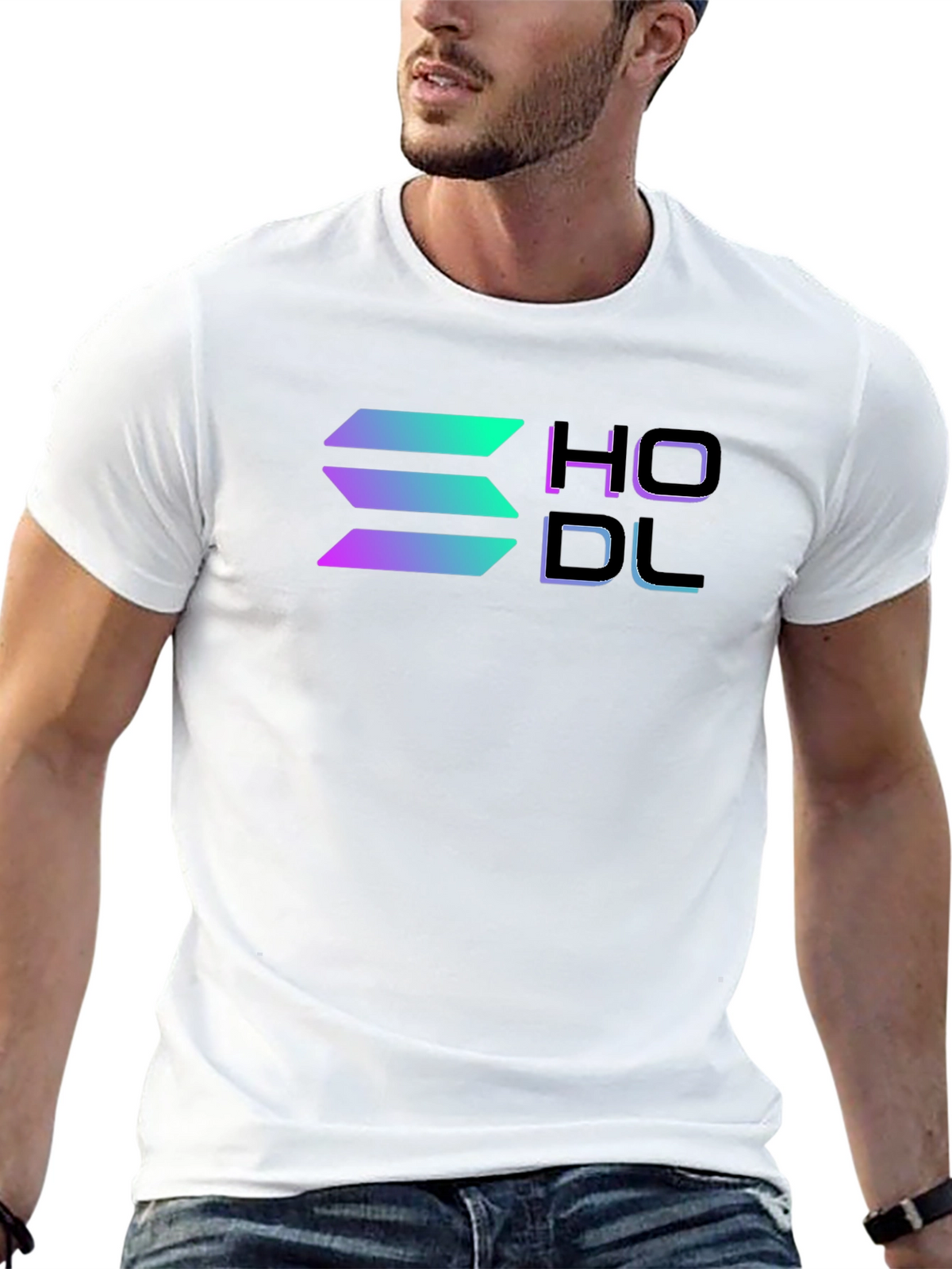 HODL Crypto Black T-Shirt
