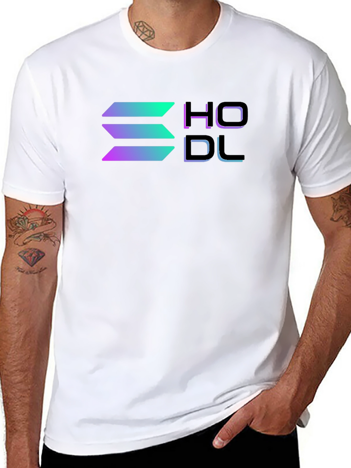 HODL Crypto Black T-Shirt