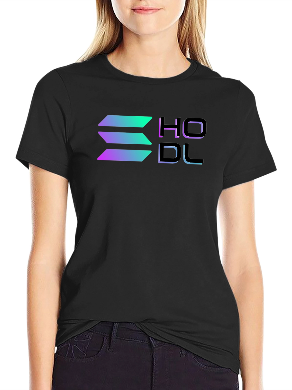 HODL Crypto Black T-Shirt