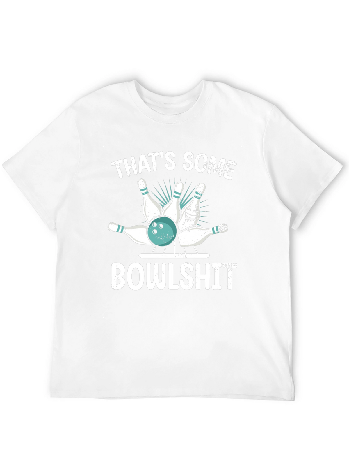 Funny Bowling T-Shirt: Thats Some Bowlshit Graphic Tee