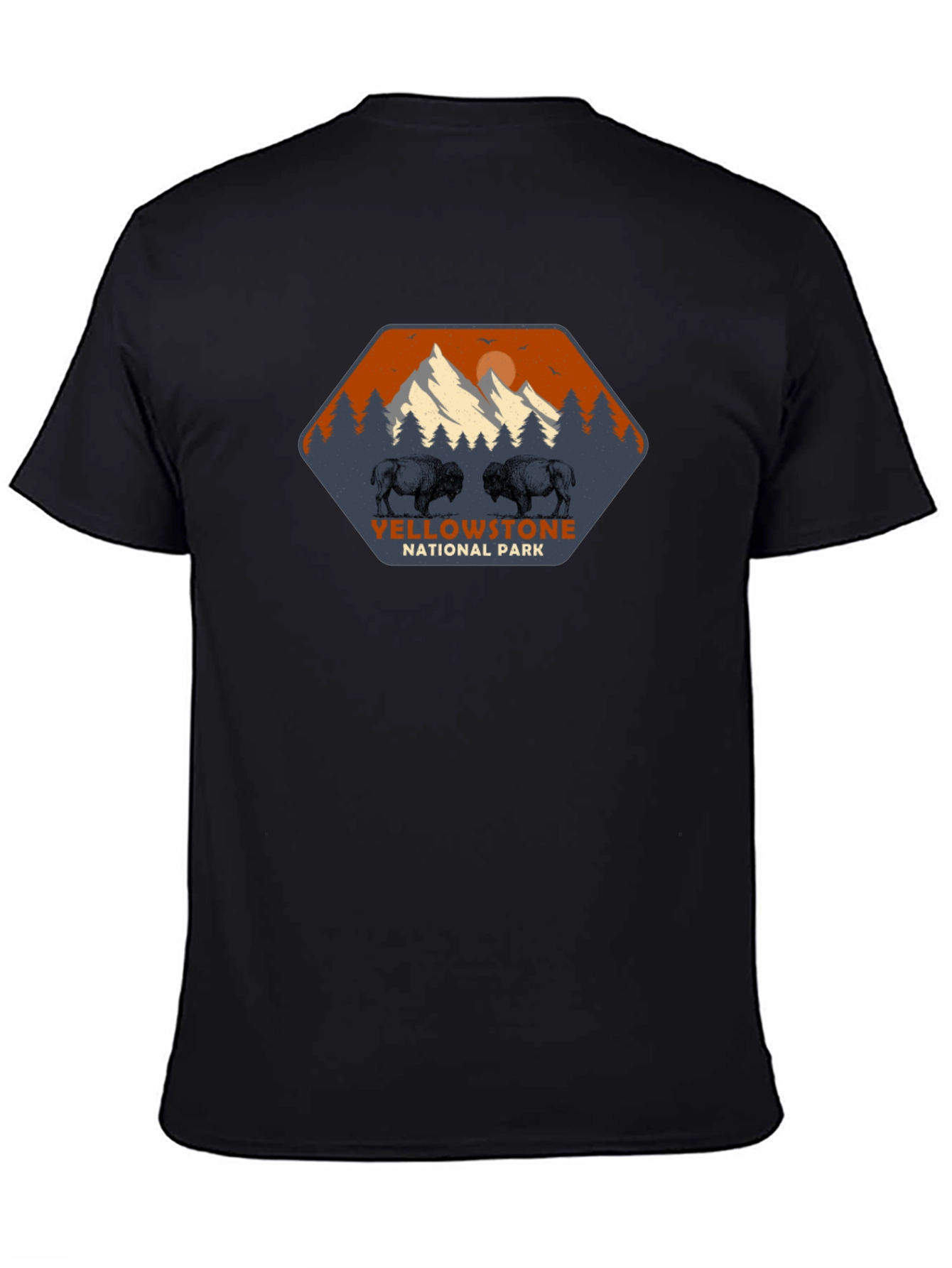 Yellowstone National Park Bison Graphic Tee