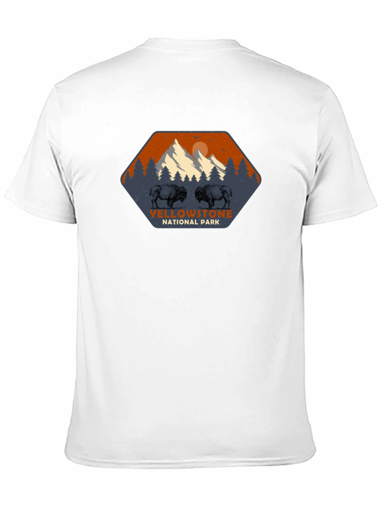 Yellowstone National Park Bison Graphic Tee