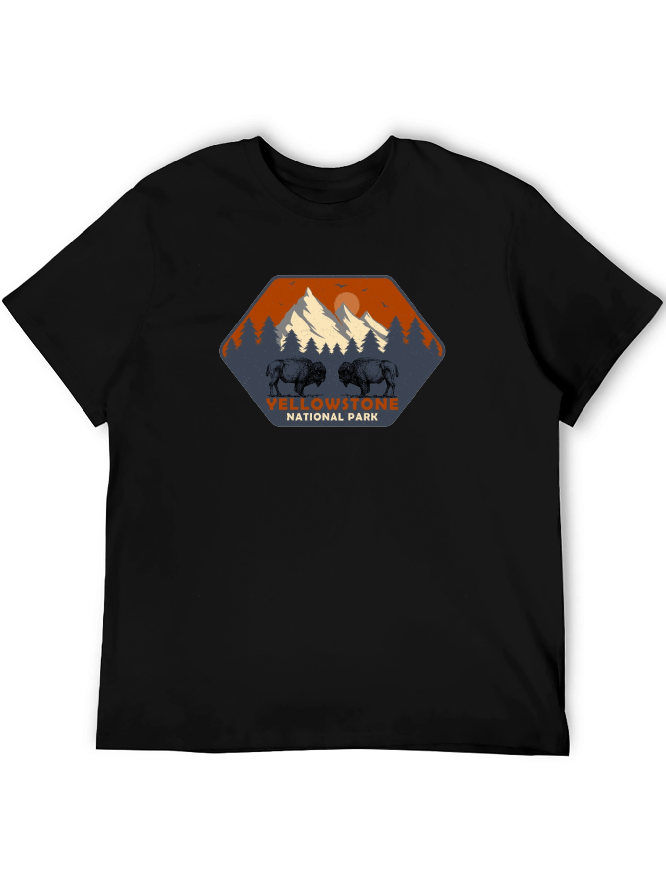 Yellowstone National Park Bison Graphic Tee