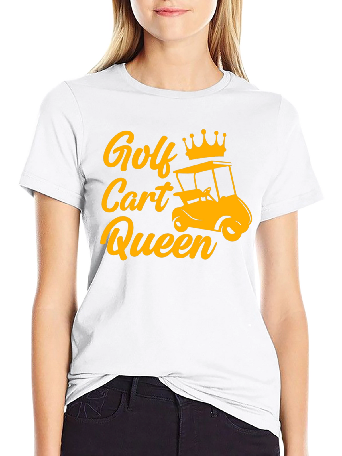 Golf Cart Queen Graphic Tee