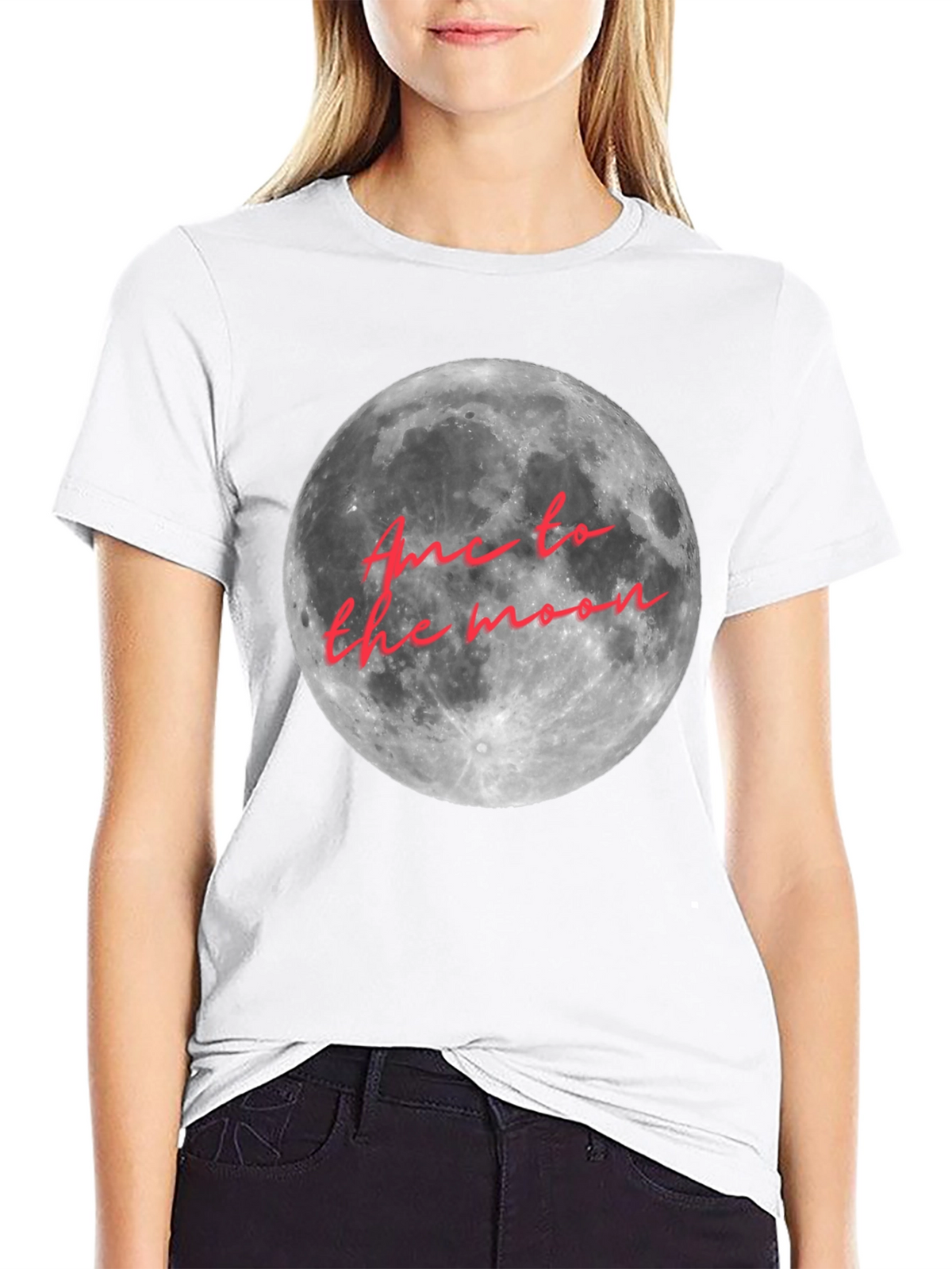 Moon Landing Graphic Tee - Soft Cotton Comfort