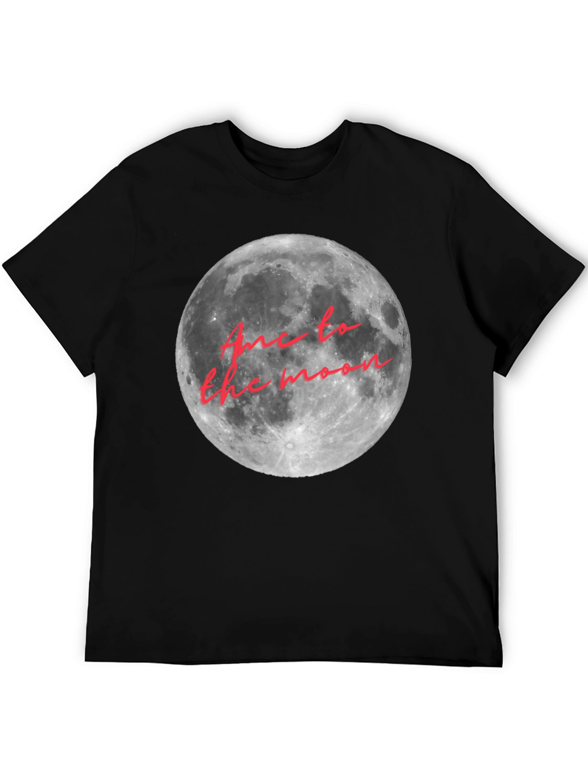 Moon Landing Graphic Tee - Soft Cotton Comfort