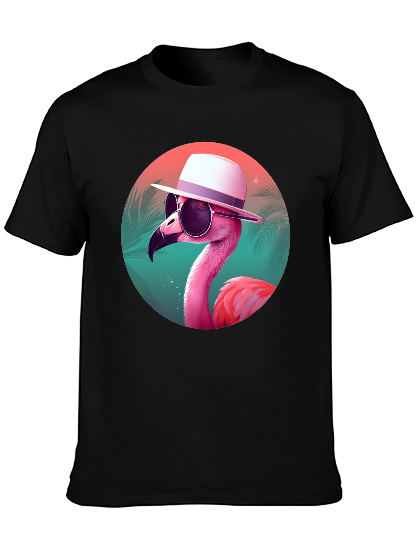 Cool Flamingo Graphic Tee