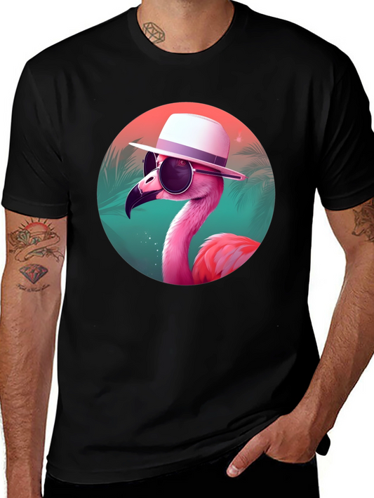 Cool Flamingo Graphic Tee