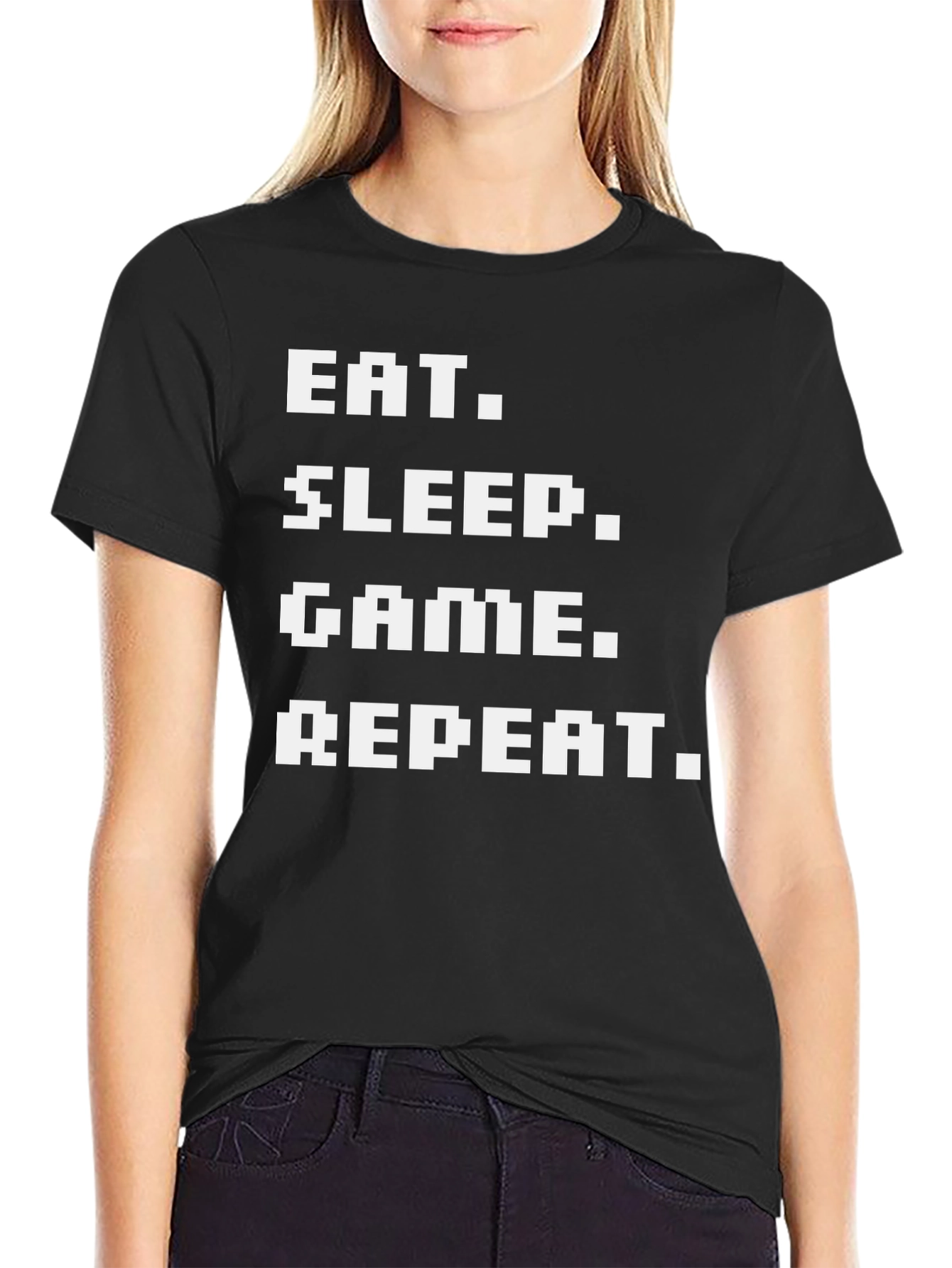 Eat Sleep Game Repeat T-Shirt