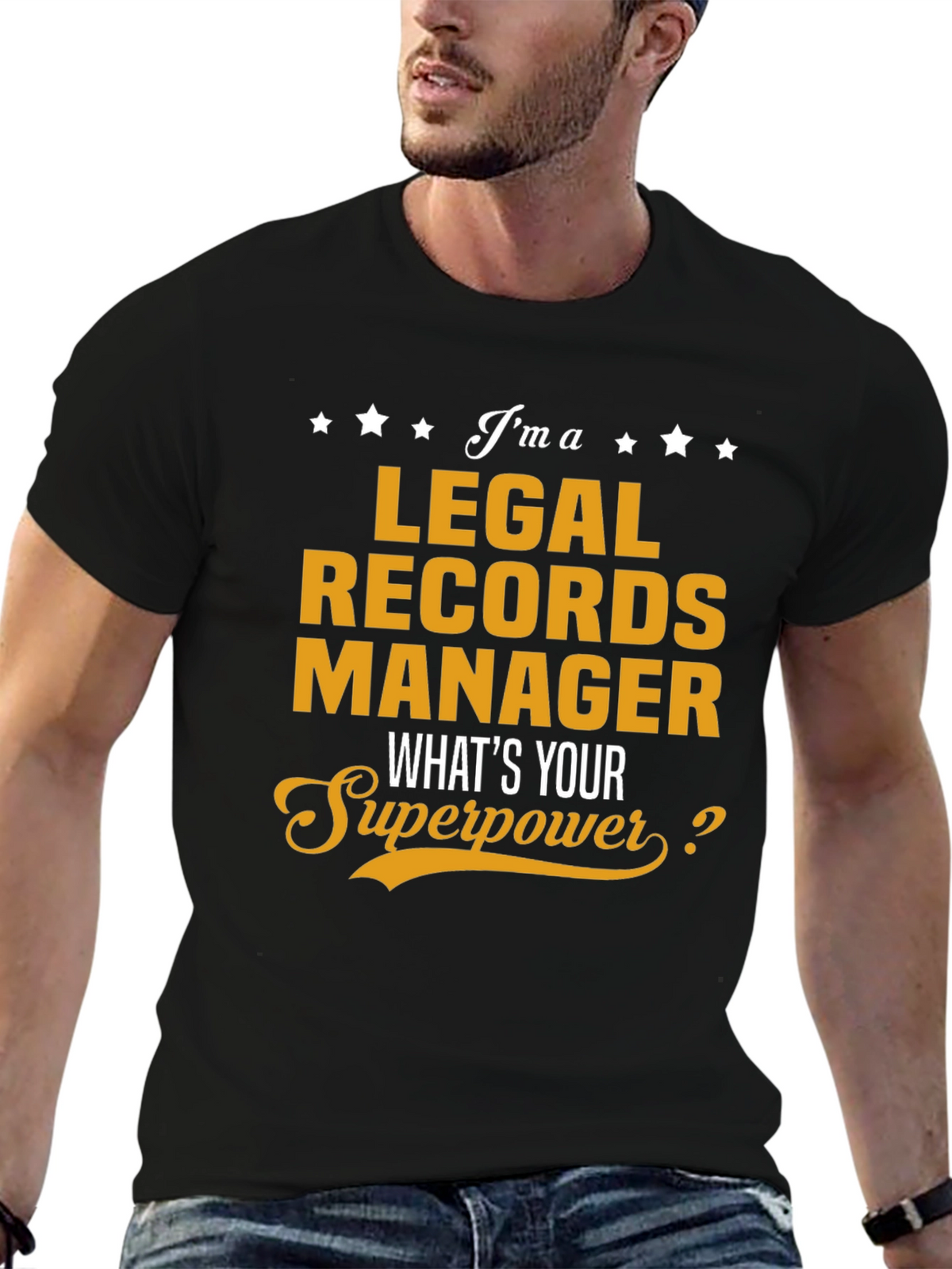 Legal Records Manager Superpower T-Shirt
