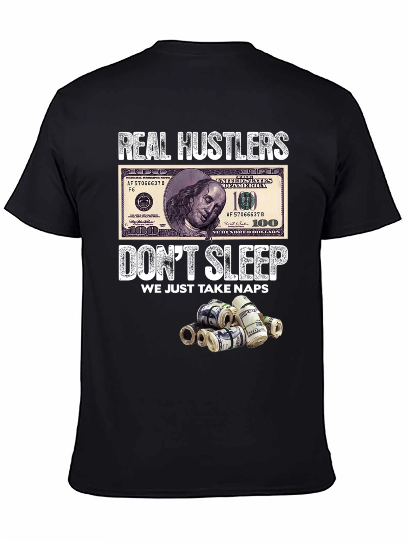Real Hustlers Graphic T-Shirt