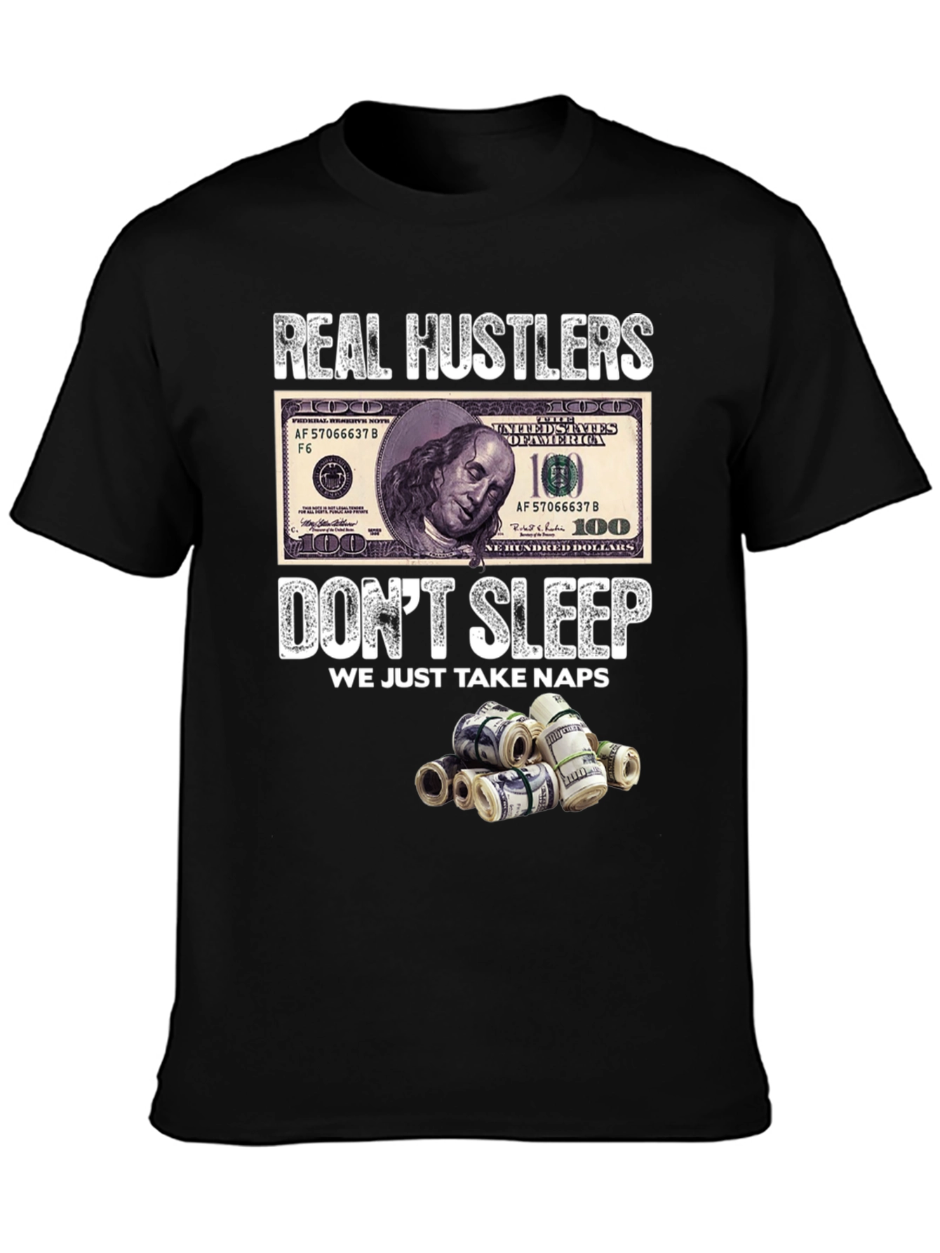 Real Hustlers Graphic T-Shirt