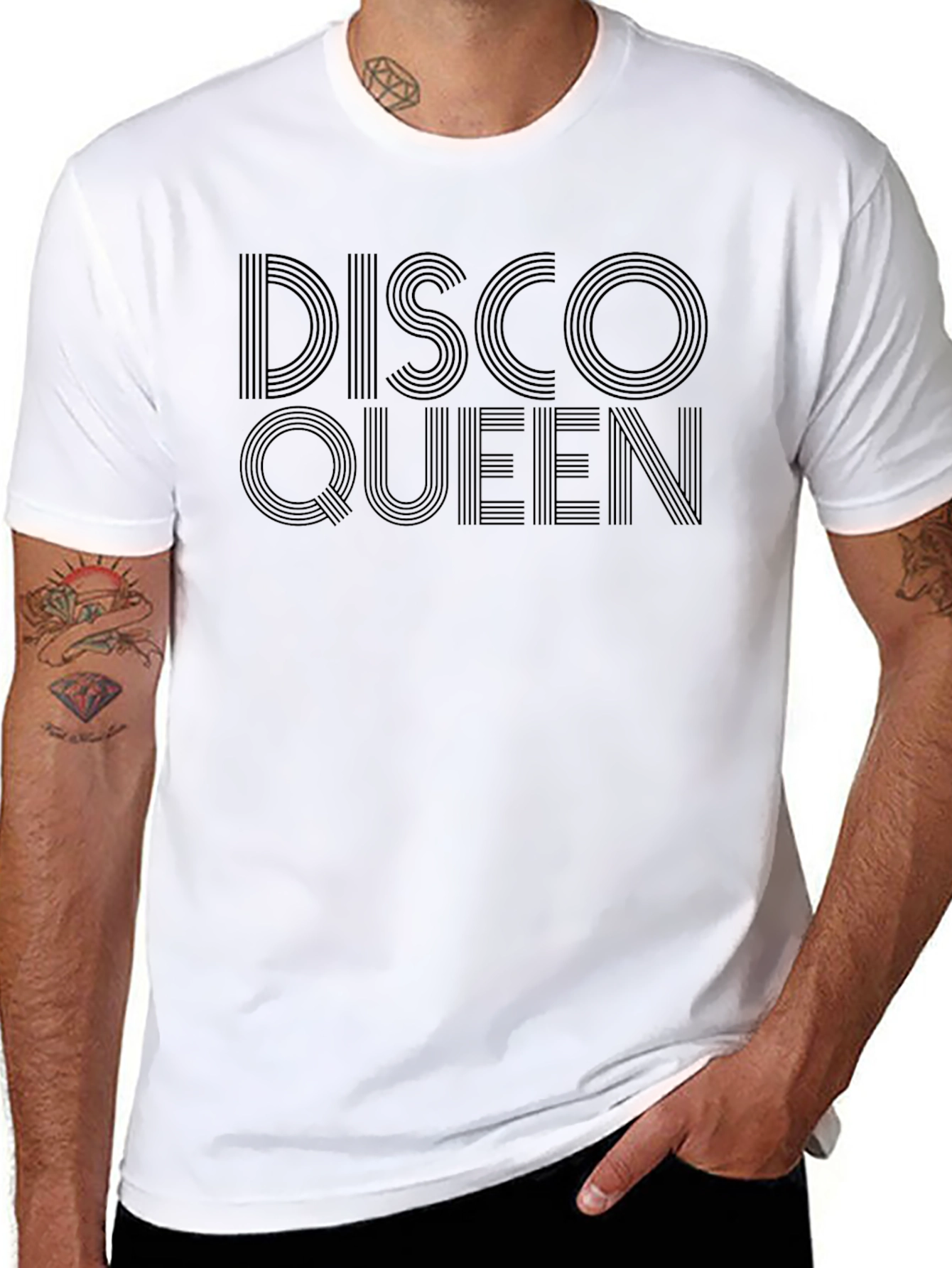 Disco Queen Black T-Shirt