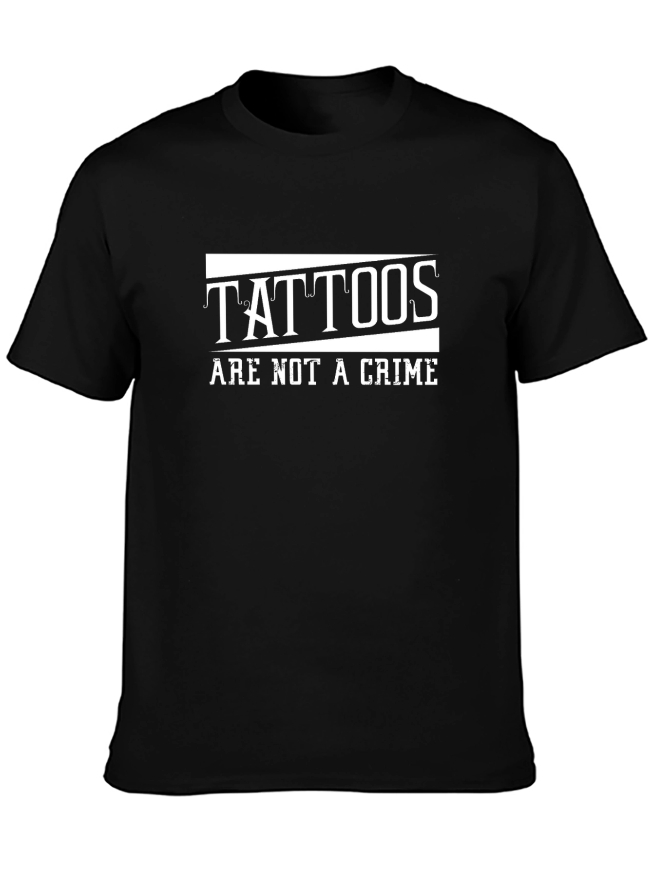 Tattoos Are Not A Crime Graphic Tee