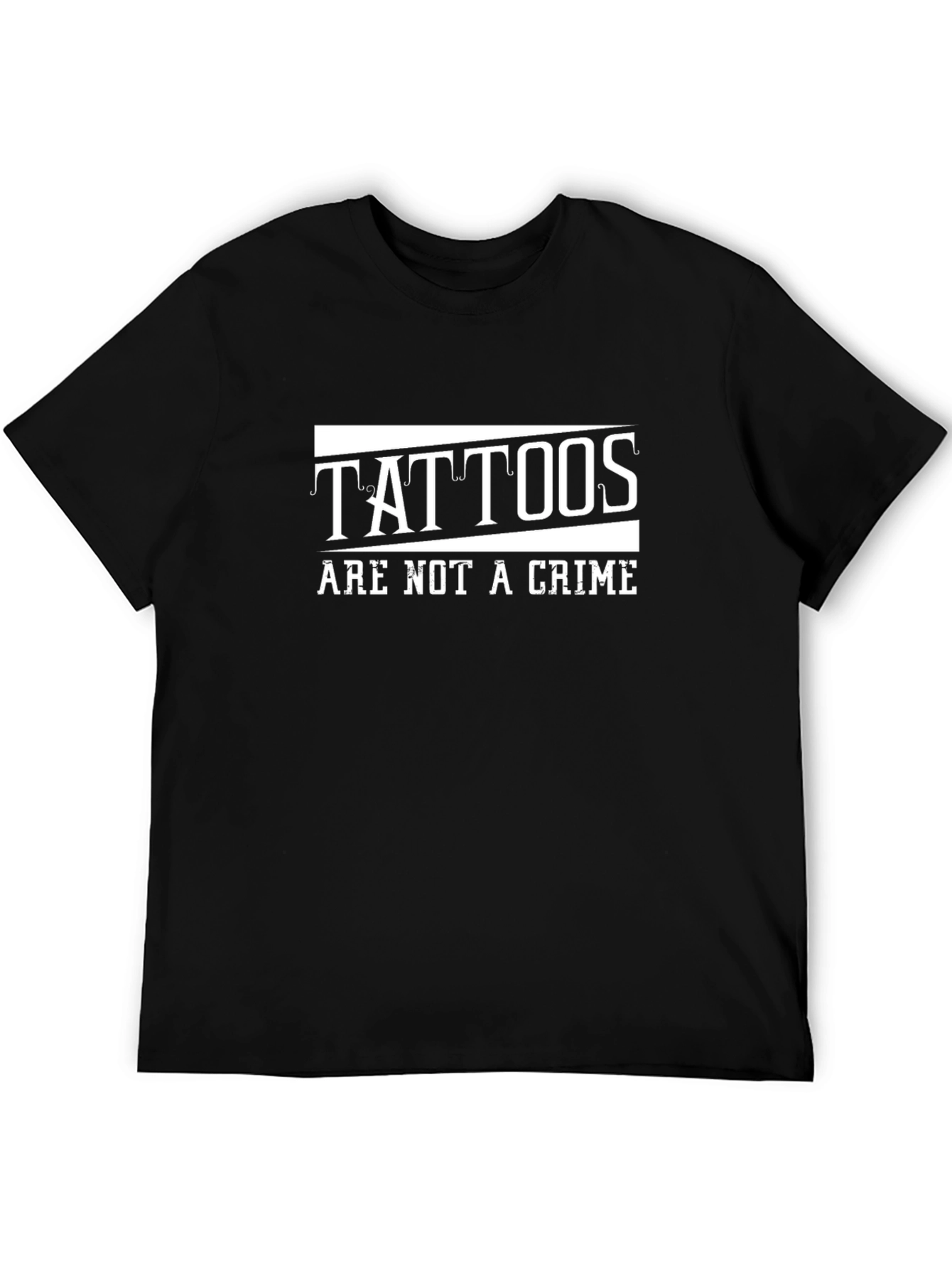 Tattoos Are Not A Crime Graphic Tee