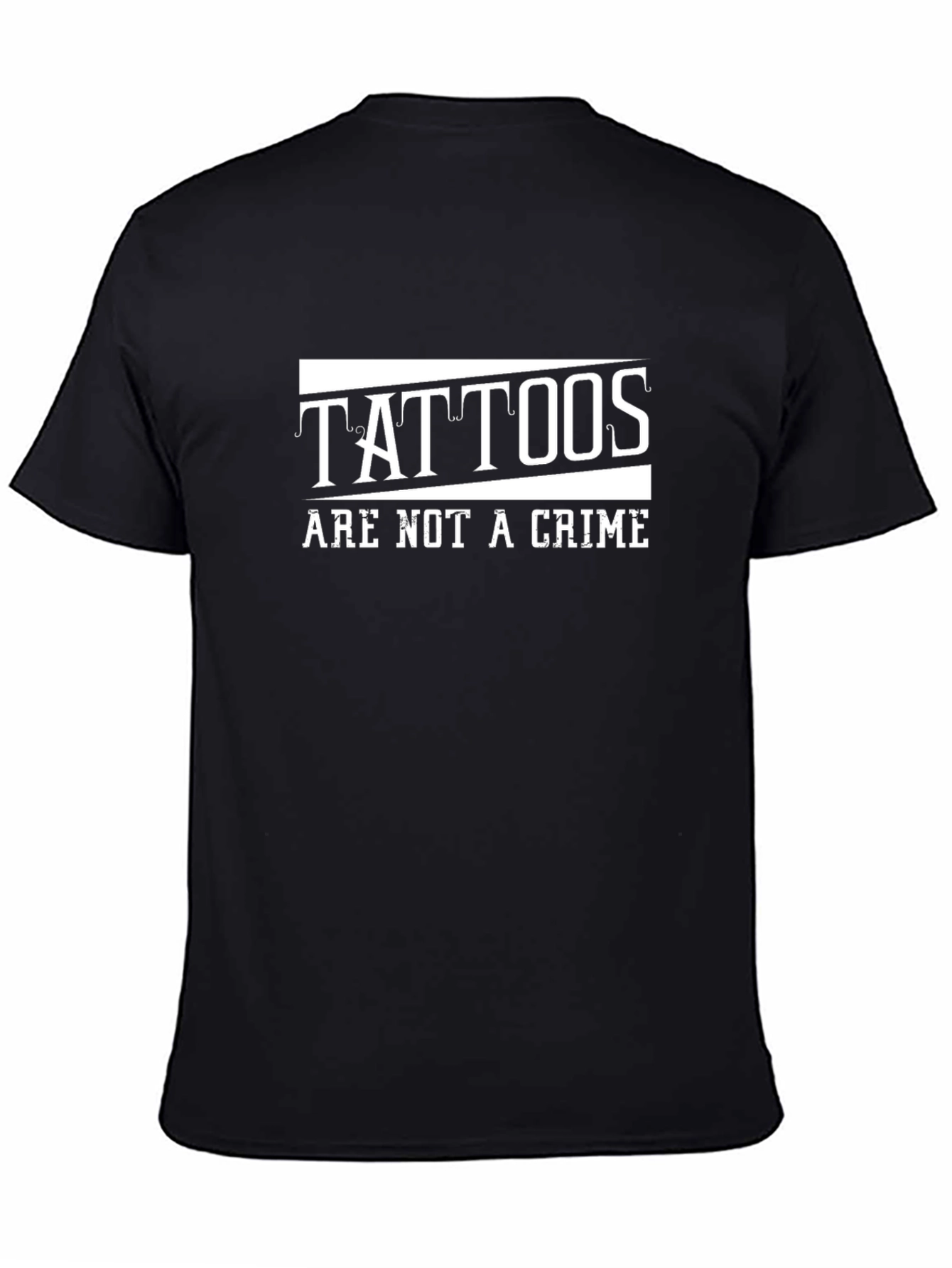 Tattoos Are Not A Crime Graphic Tee