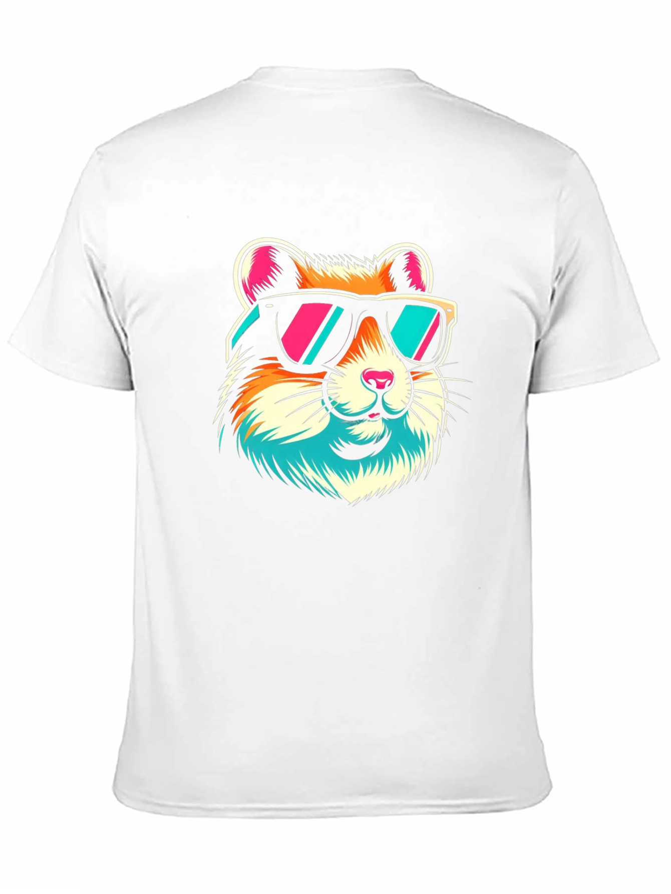 Cool Hamster Graphic Tee - Black