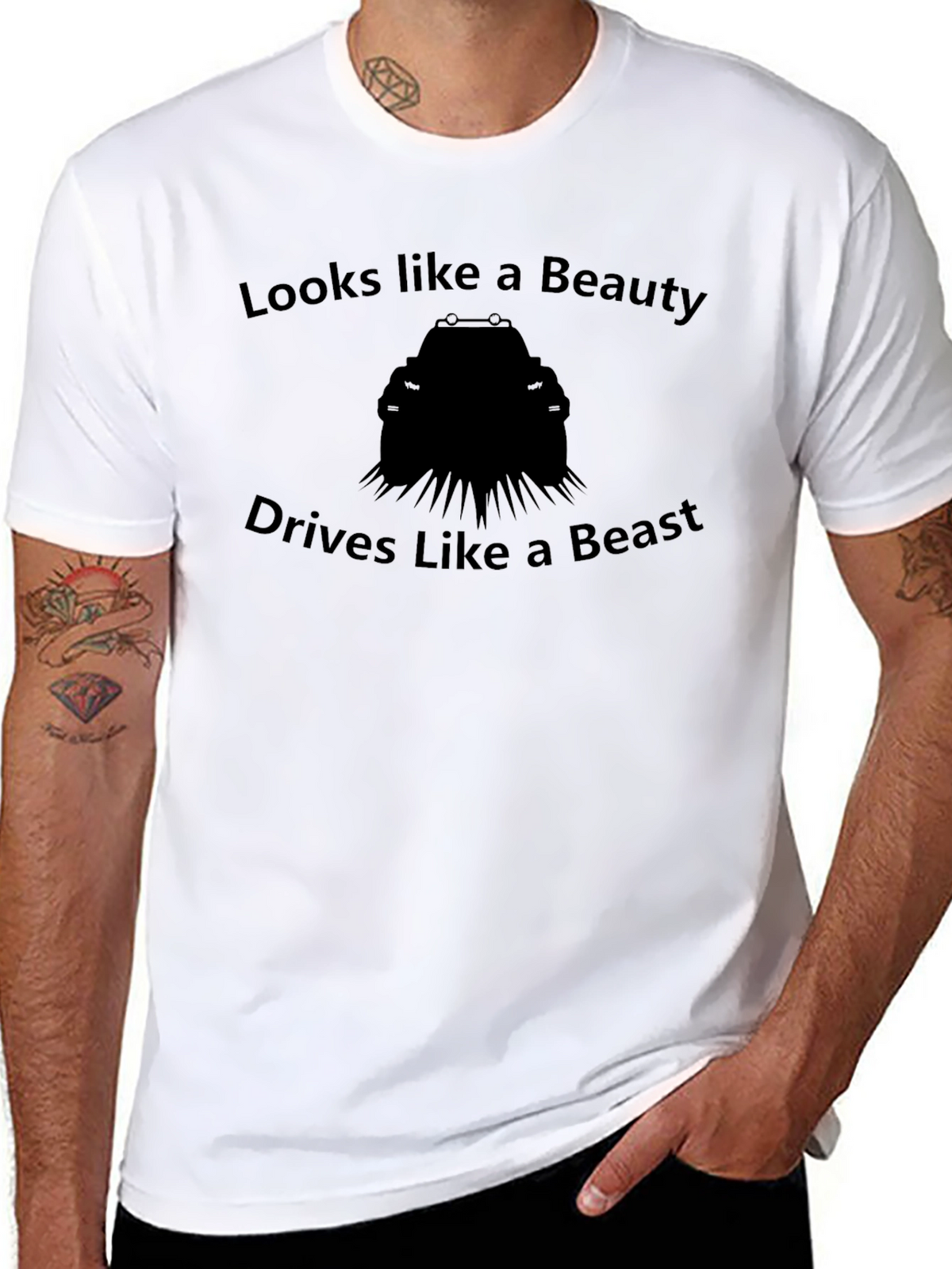 Looks Like a Beauty Drives Like a Beast Tee