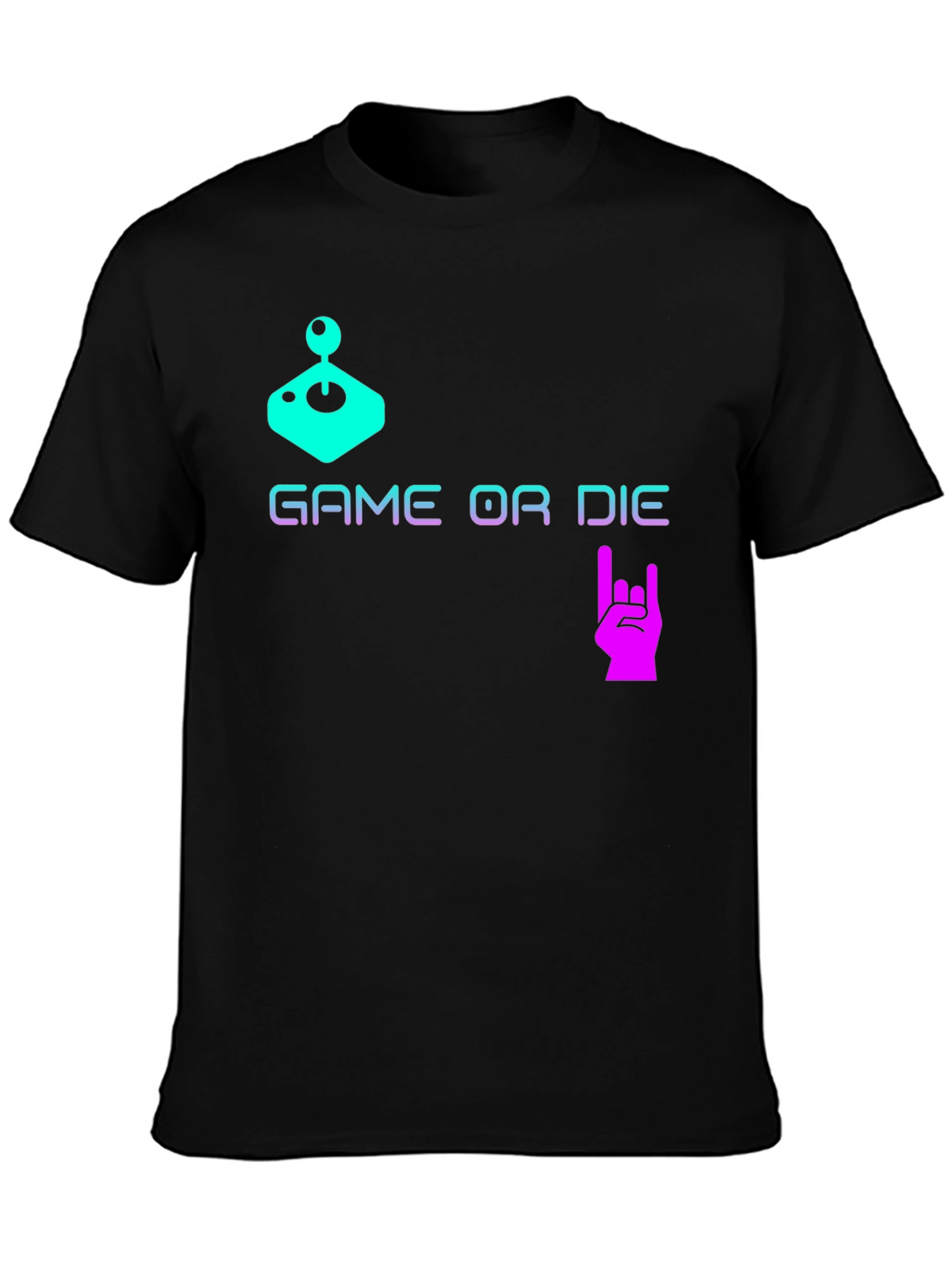 Game or Die Graphic T-Shirt