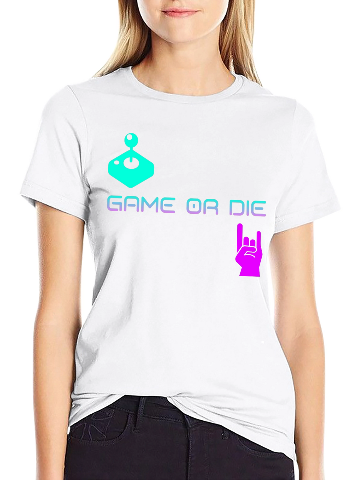 Game or Die Graphic T-Shirt