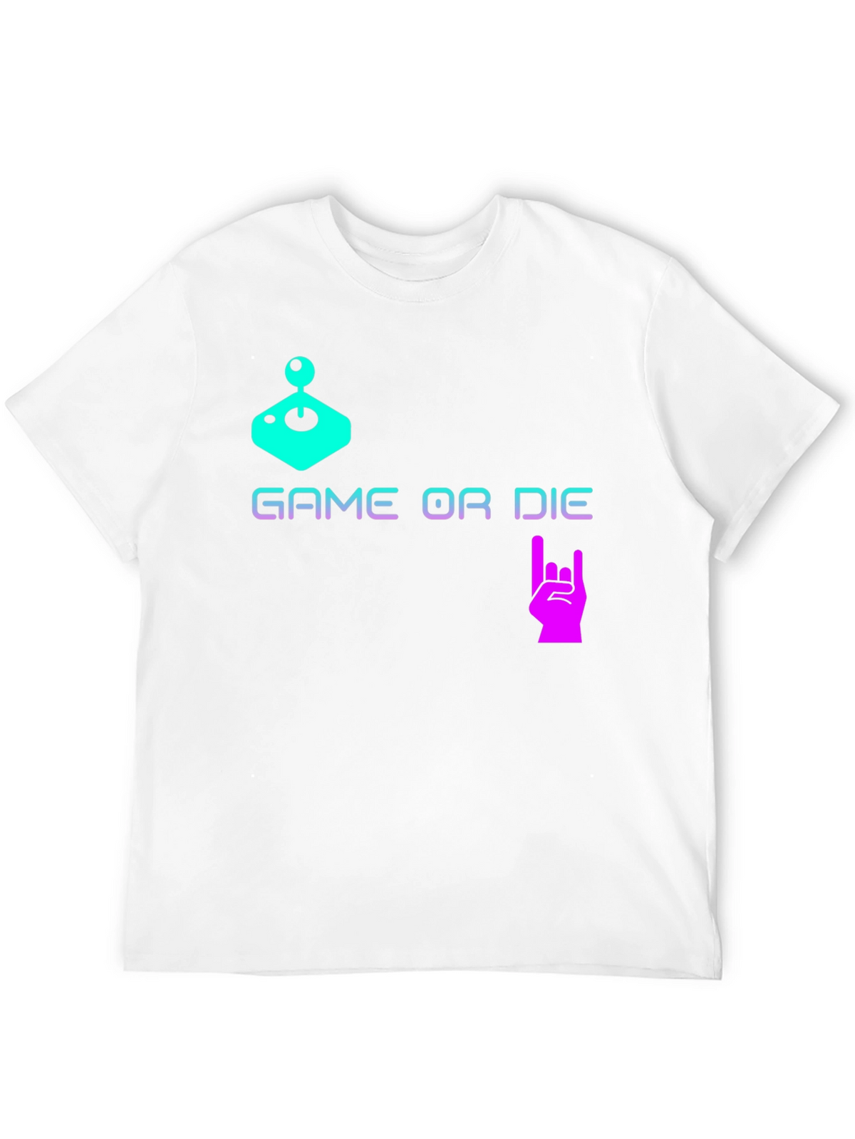 Game or Die Graphic T-Shirt