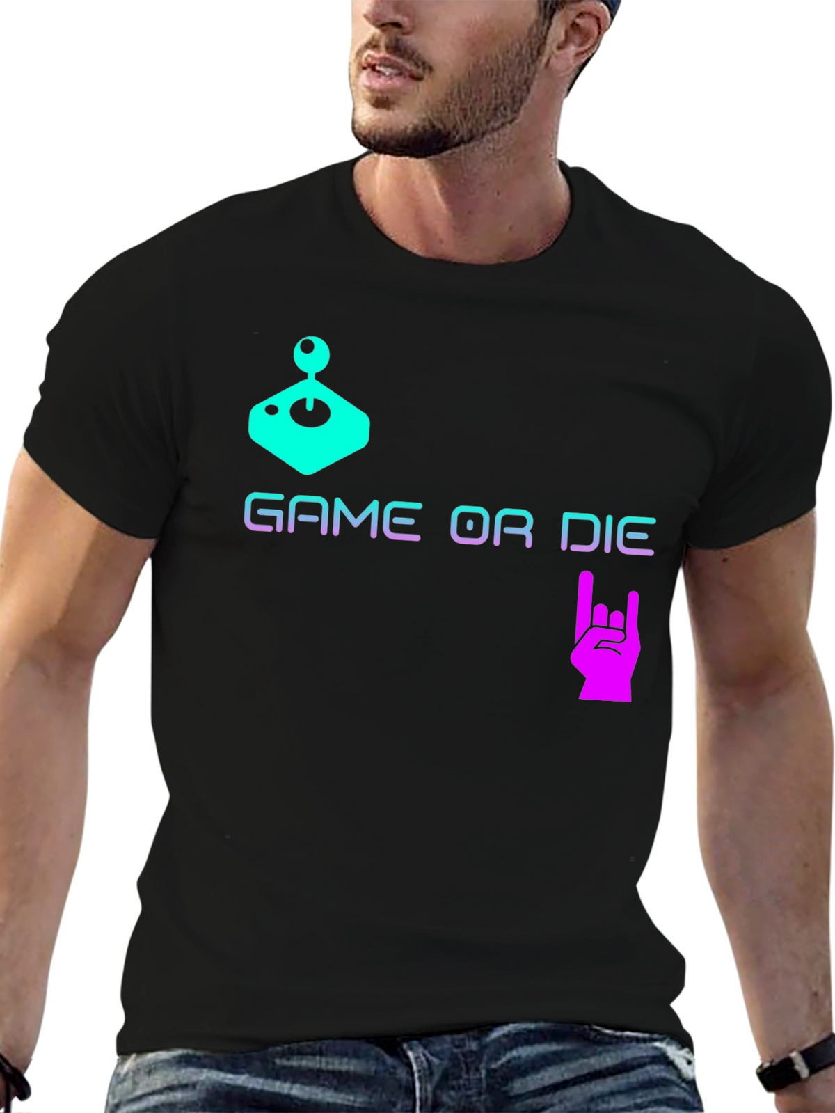 Game or Die Graphic T-Shirt