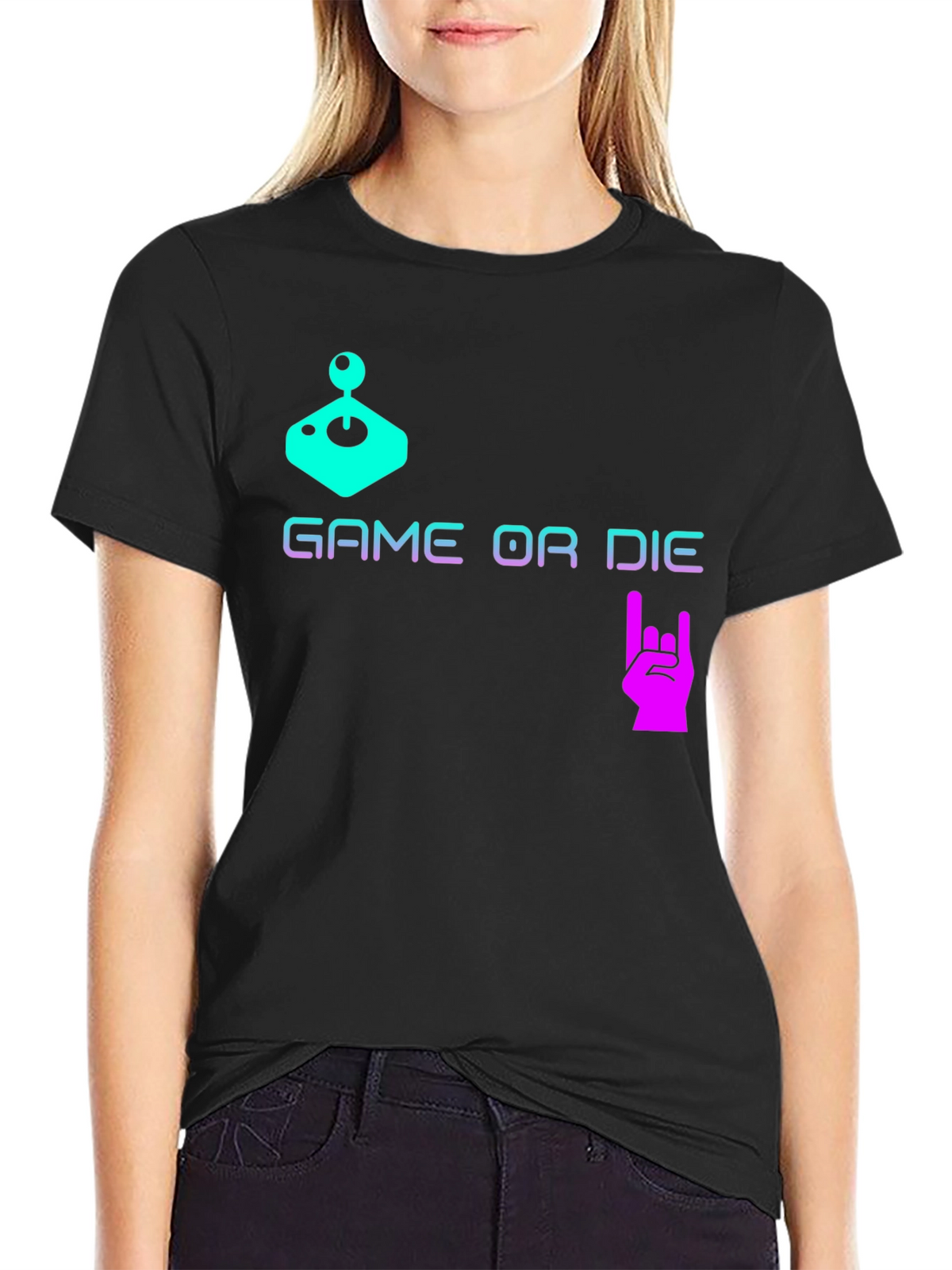 Game or Die Graphic T-Shirt