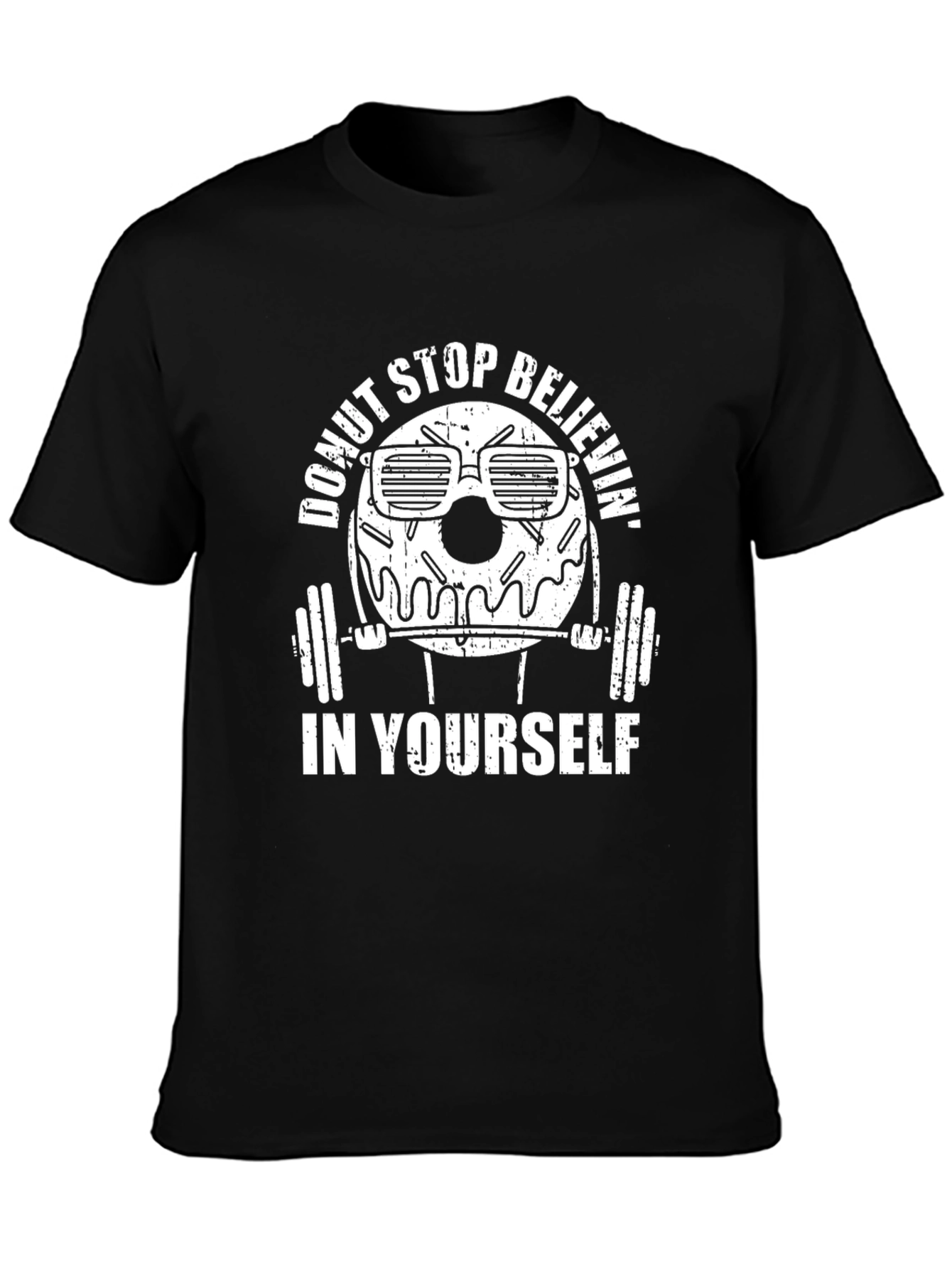 Donut Stop Believin Graphic T-Shirt