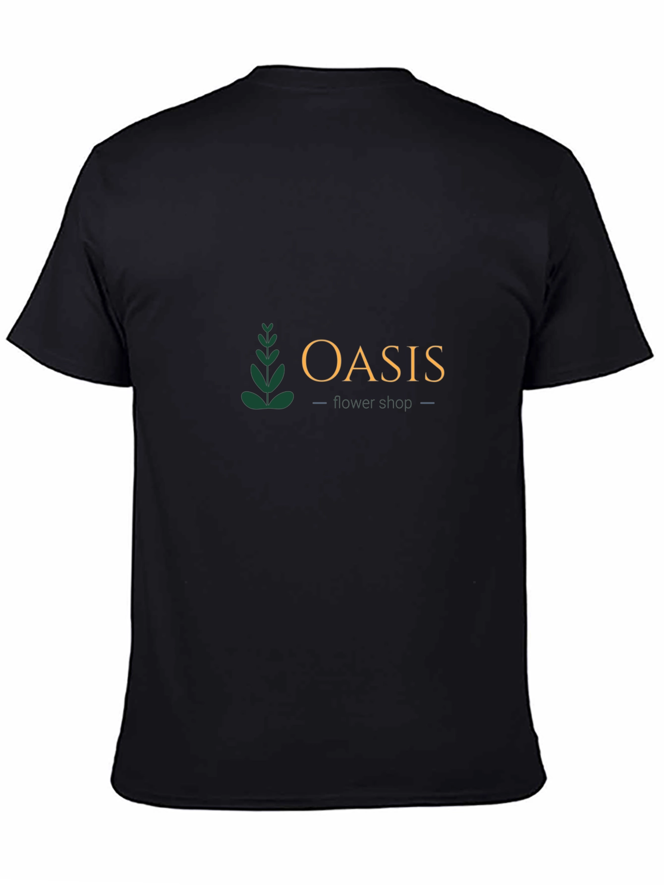 Oasis Flower Shop Black T-Shirt