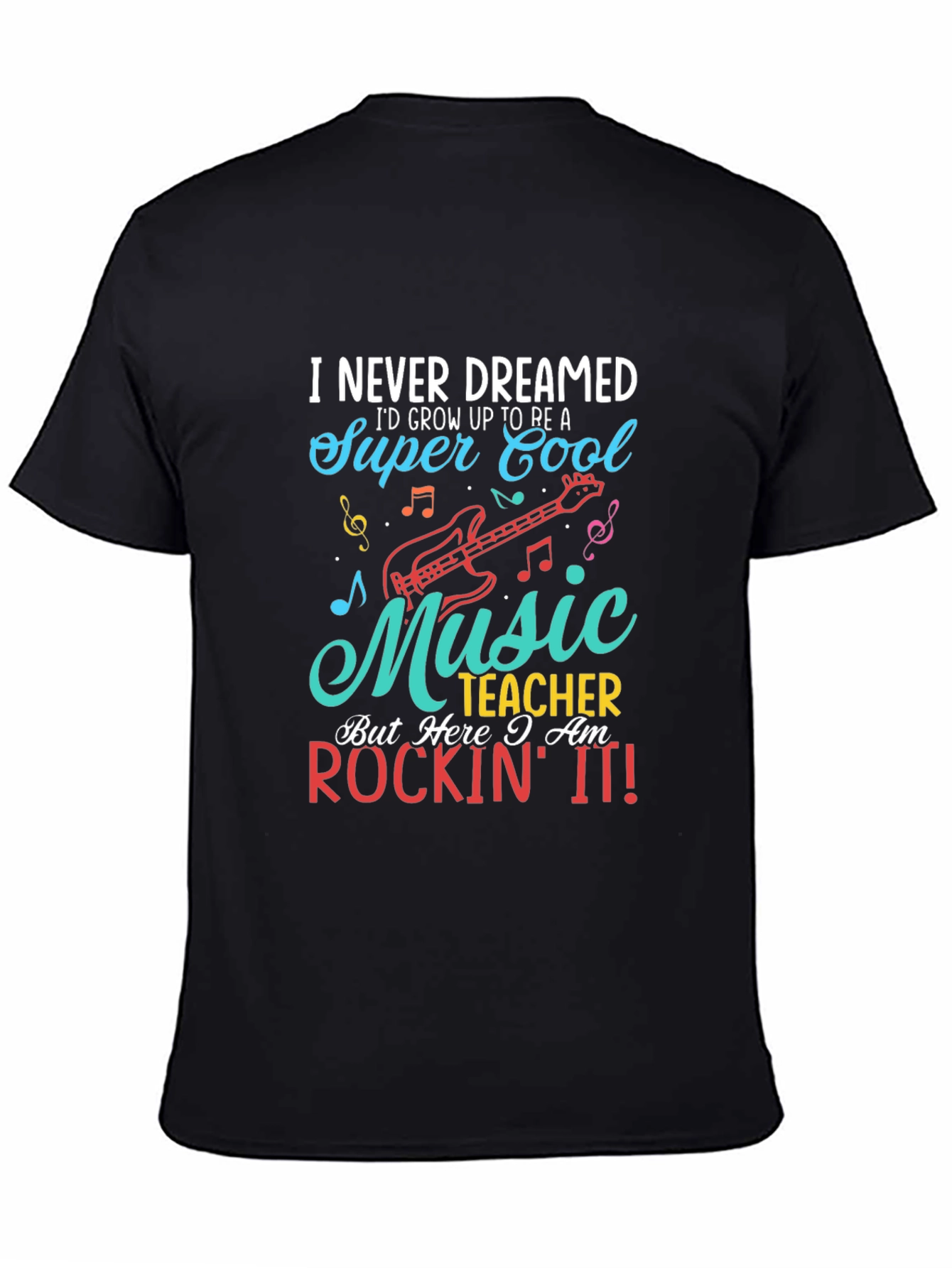 Super Cool Music Teacher Graphic Tee