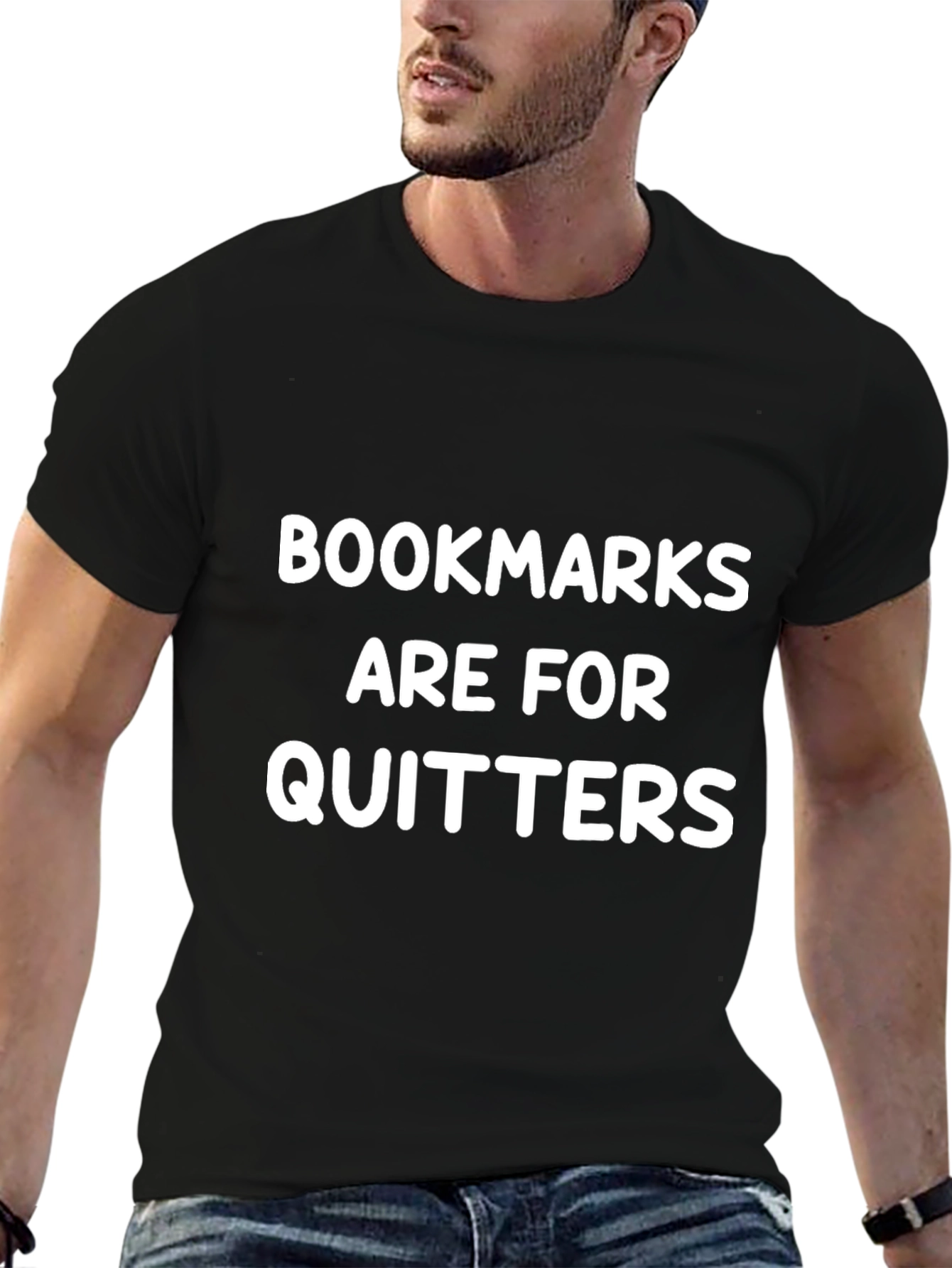 Bookmarks Are For Quitters Graphic Tee