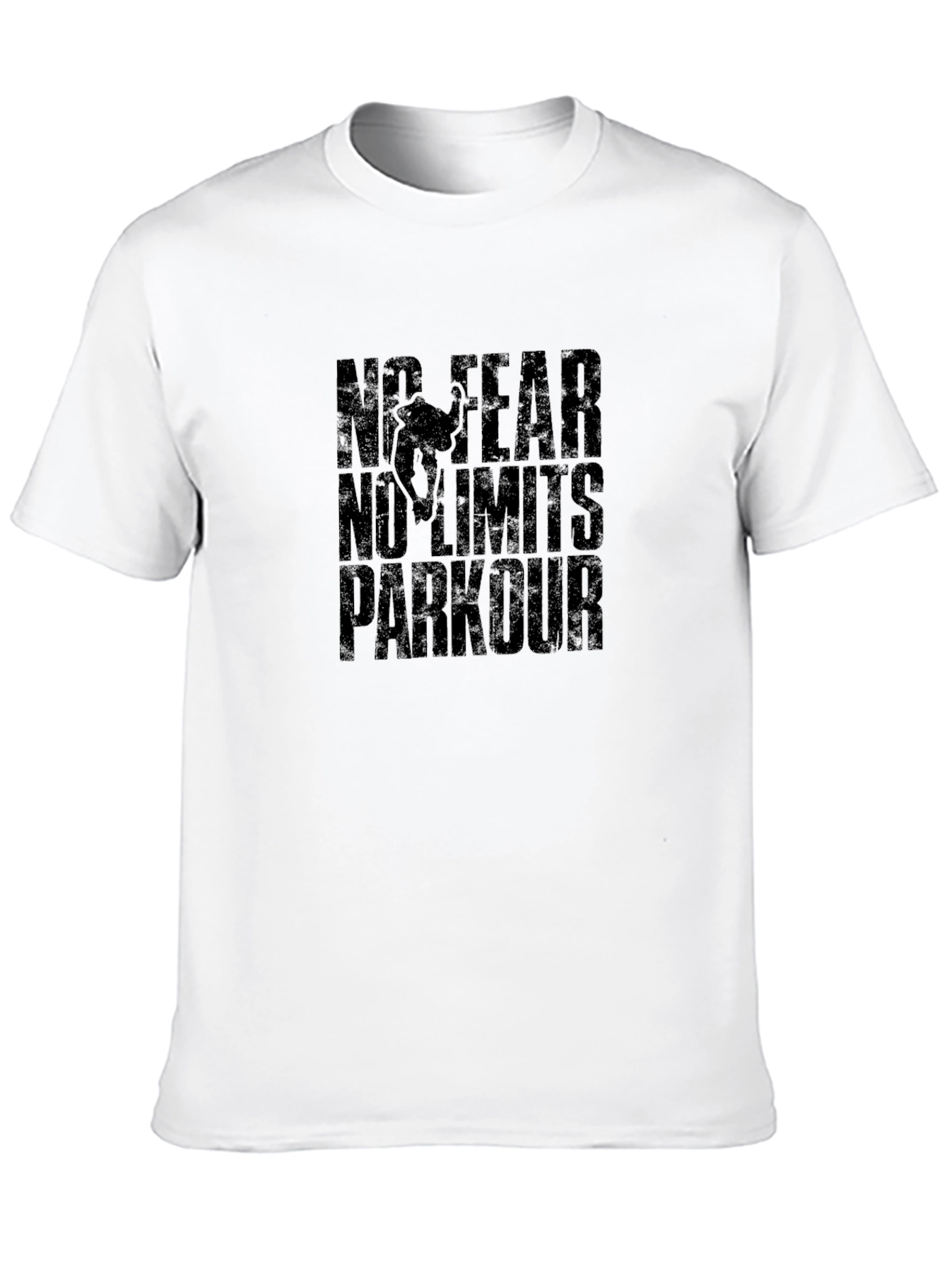 No Fear Parkour Black T-Shirt