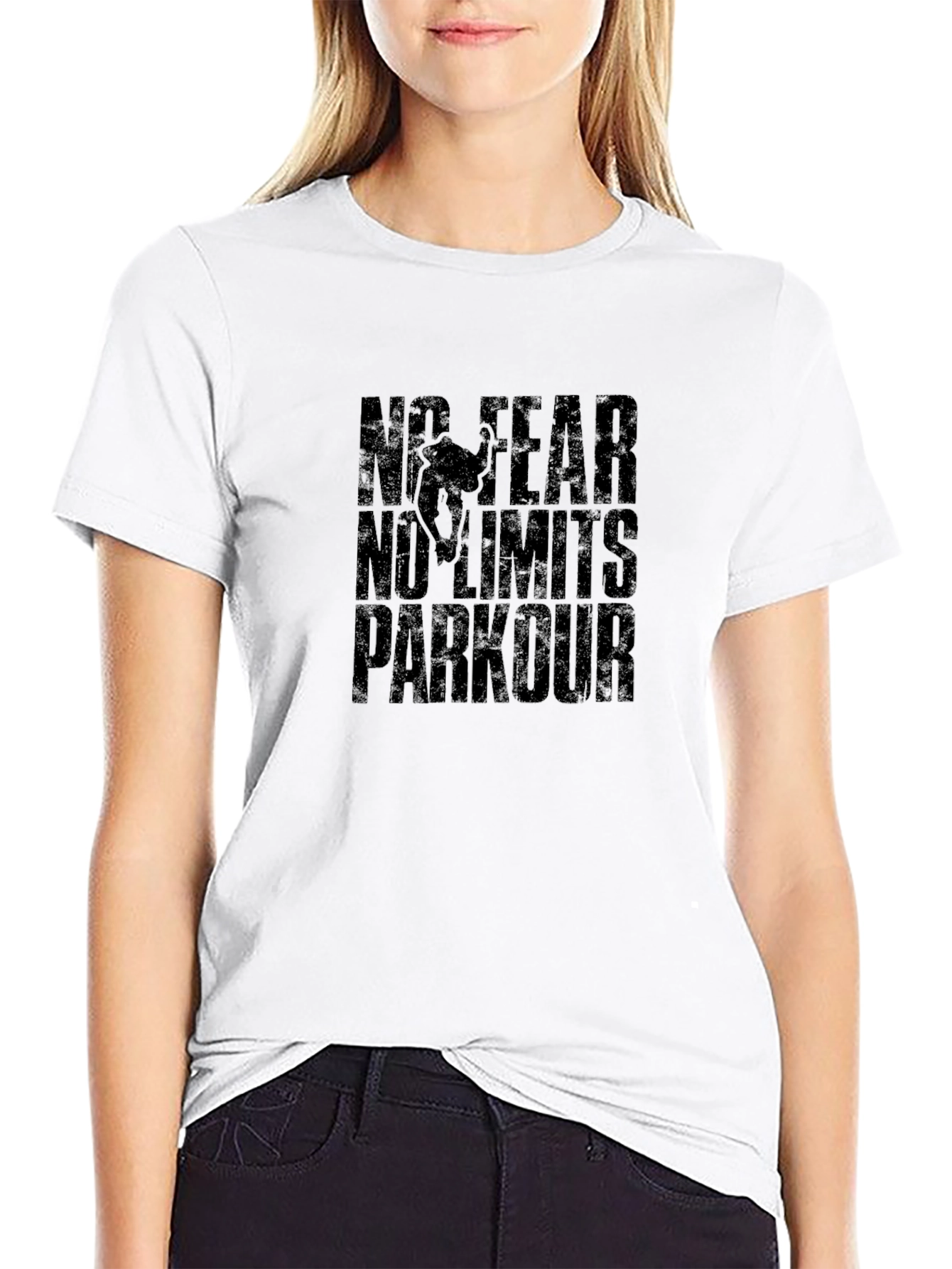 No Fear Parkour Black T-Shirt